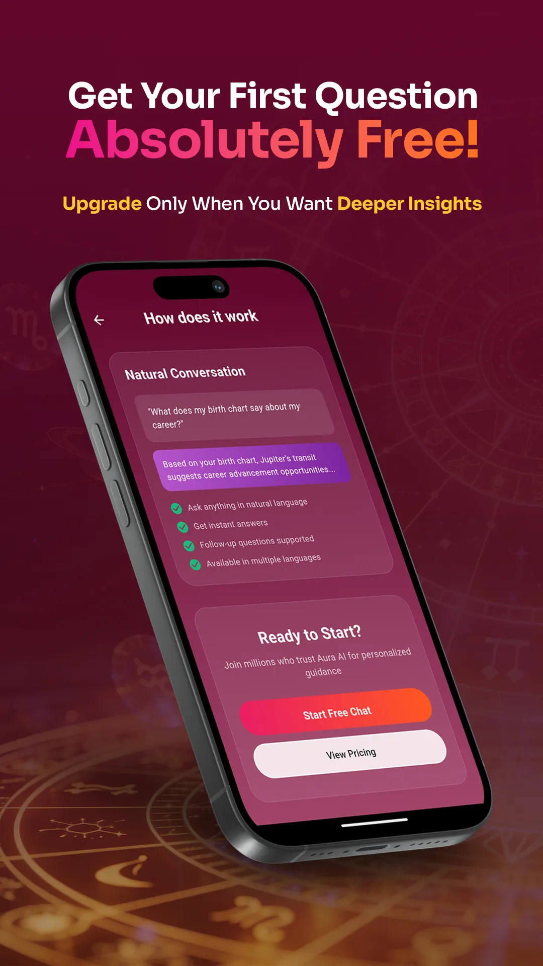 Aura AI: Accurate AI Astrology | Indus Appstore | Screenshot