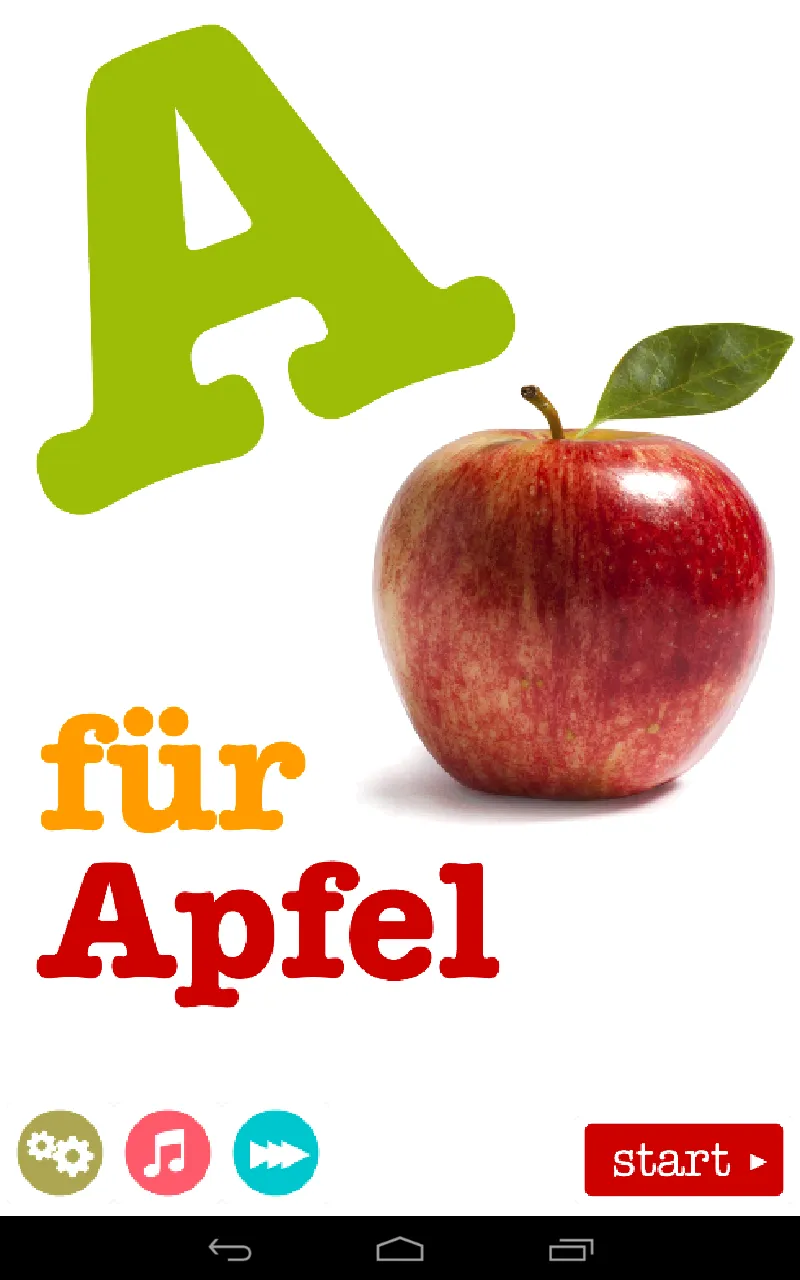 A für Apfel | Indus Appstore | Screenshot