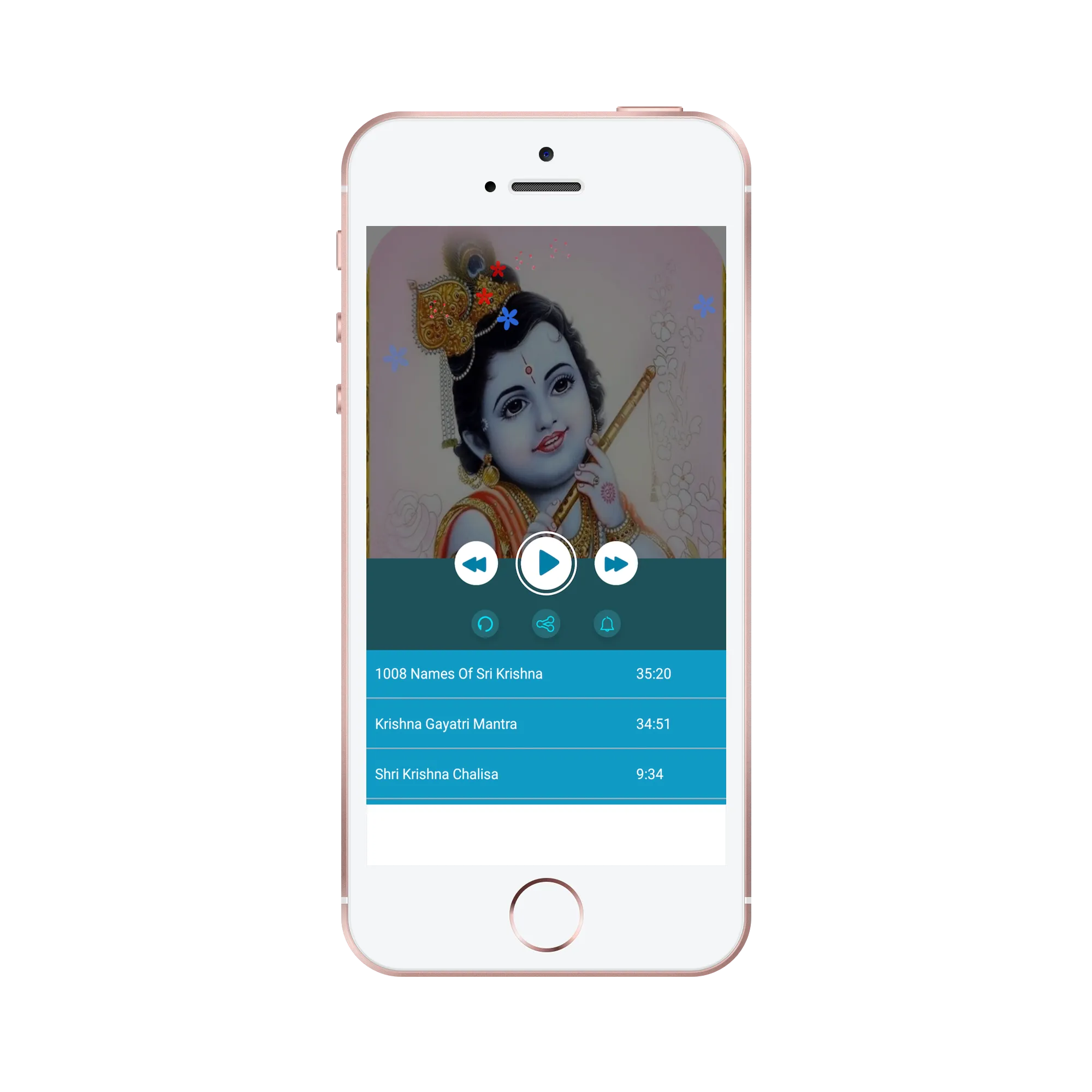 krishna mantra audio app in hi | Indus Appstore | Screenshot