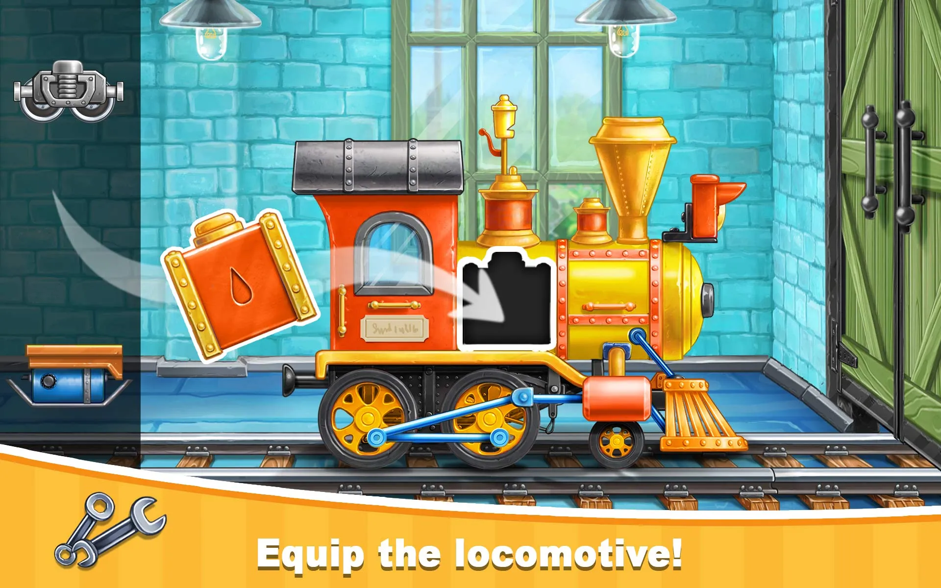 Train Games for Kids: station | Indus Appstore | Screenshot