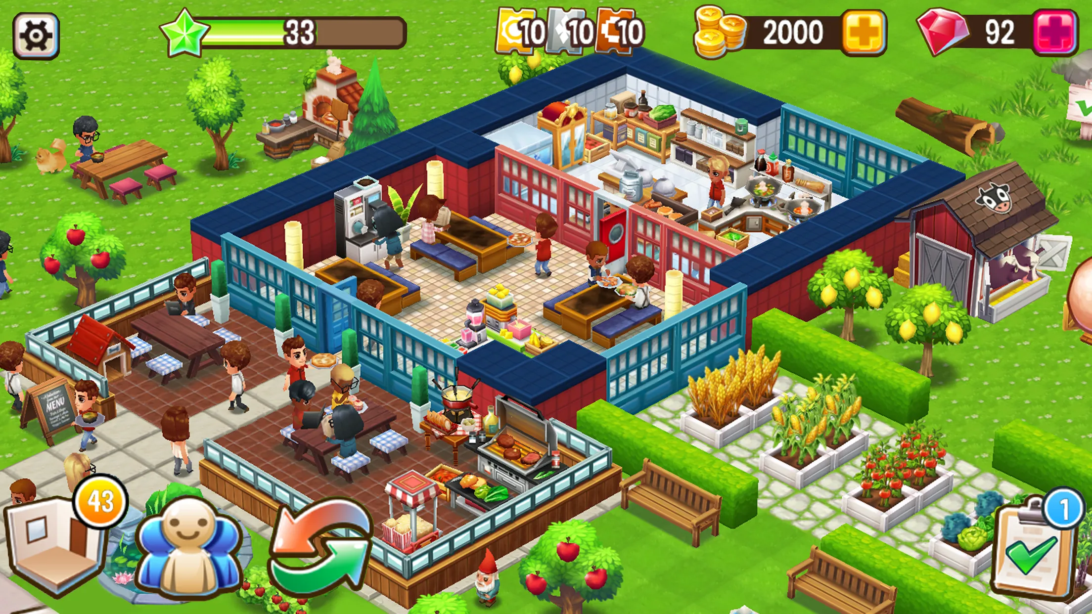 Food Street - Restaurant Game | Indus Appstore | Screenshot