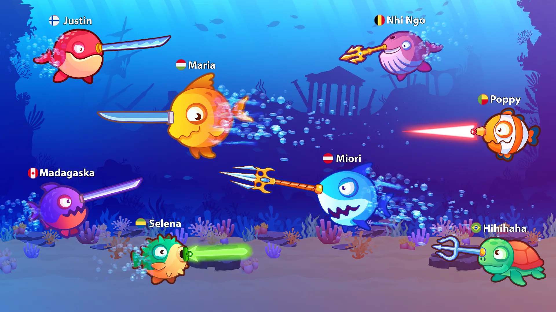 Fish.IO - Hungry Fish | Indus Appstore | Screenshot