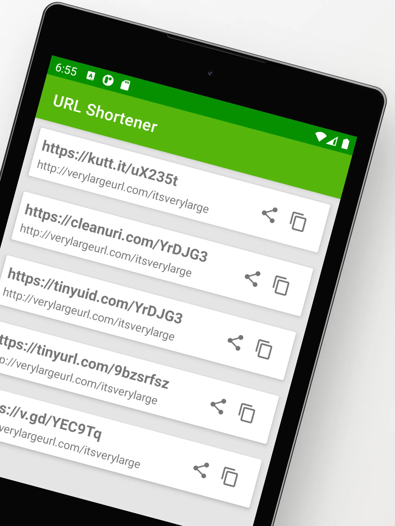 URL Shortener | Indus Appstore | Screenshot