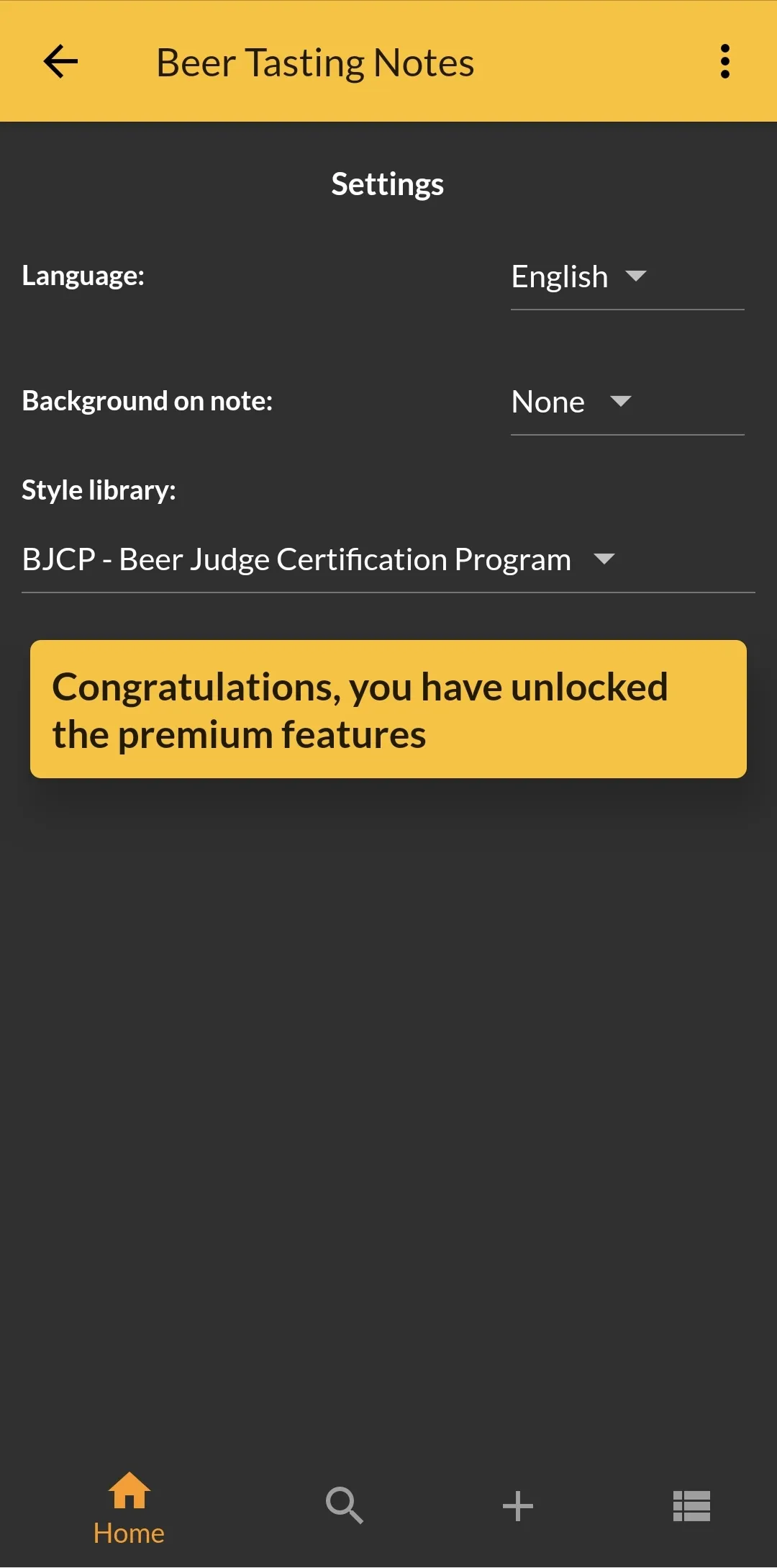 Beer Tasting Notes | Indus Appstore | Screenshot