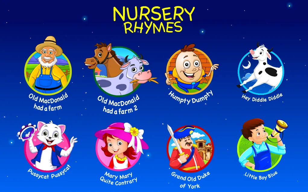 Nursery Rhymes & Kids Games | Indus Appstore | Screenshot