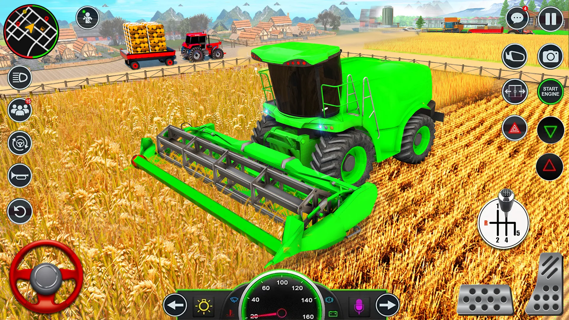 Real Tractor Driving Games | Indus Appstore | Screenshot