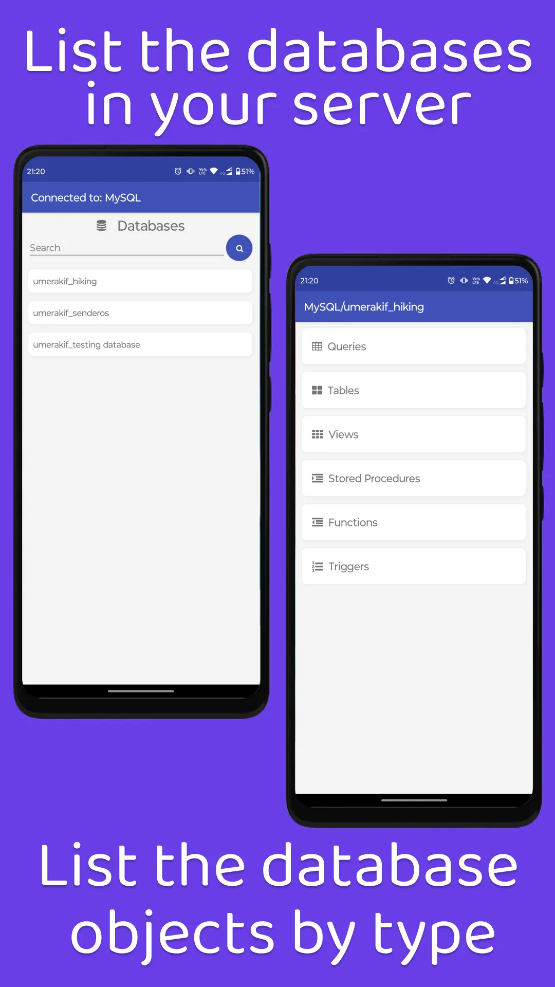 SQLApp SQL Client MsSQL, MySQL | Indus Appstore | Screenshot