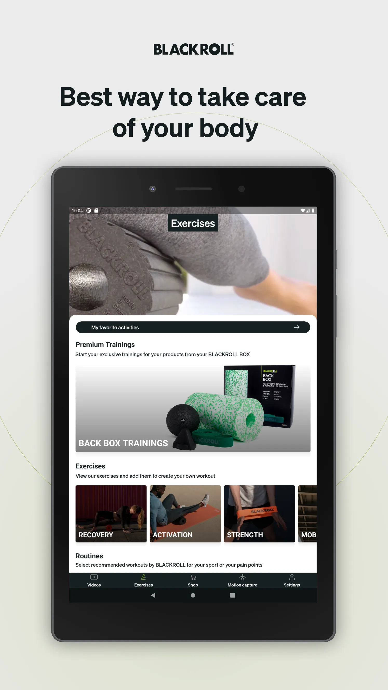 BLACKROLL® Fascia Training | Indus Appstore | Screenshot