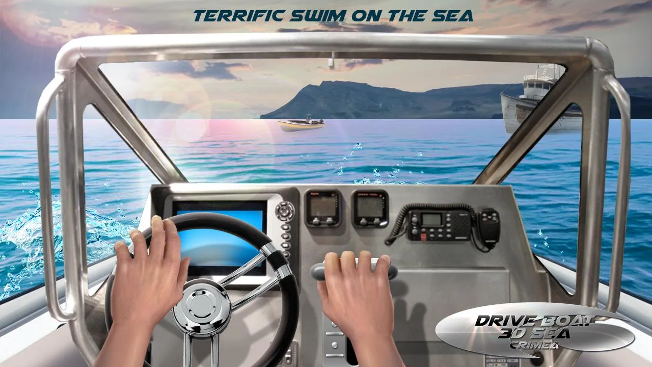 Driving Boat 3D Sea Crimea | Indus Appstore | Screenshot