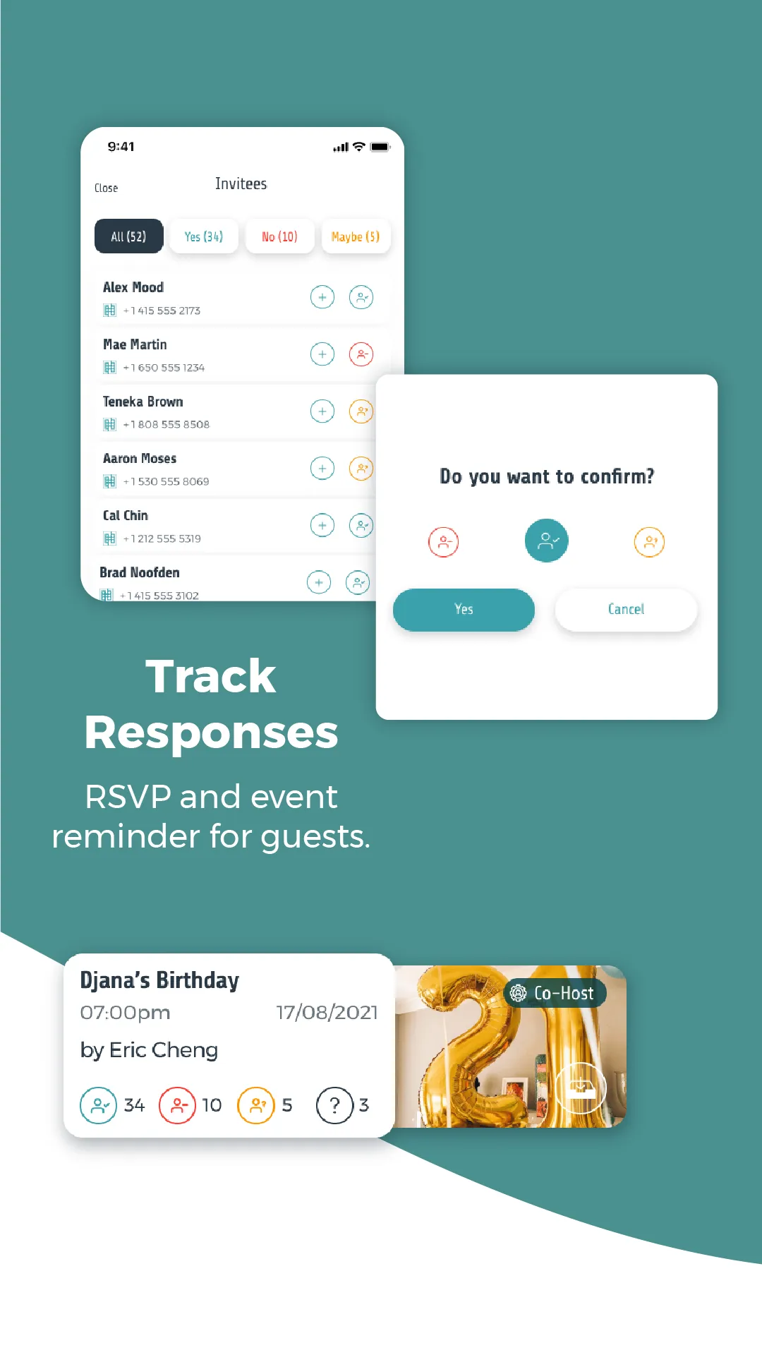 Hub App Party Invitation Maker | Indus Appstore | Screenshot