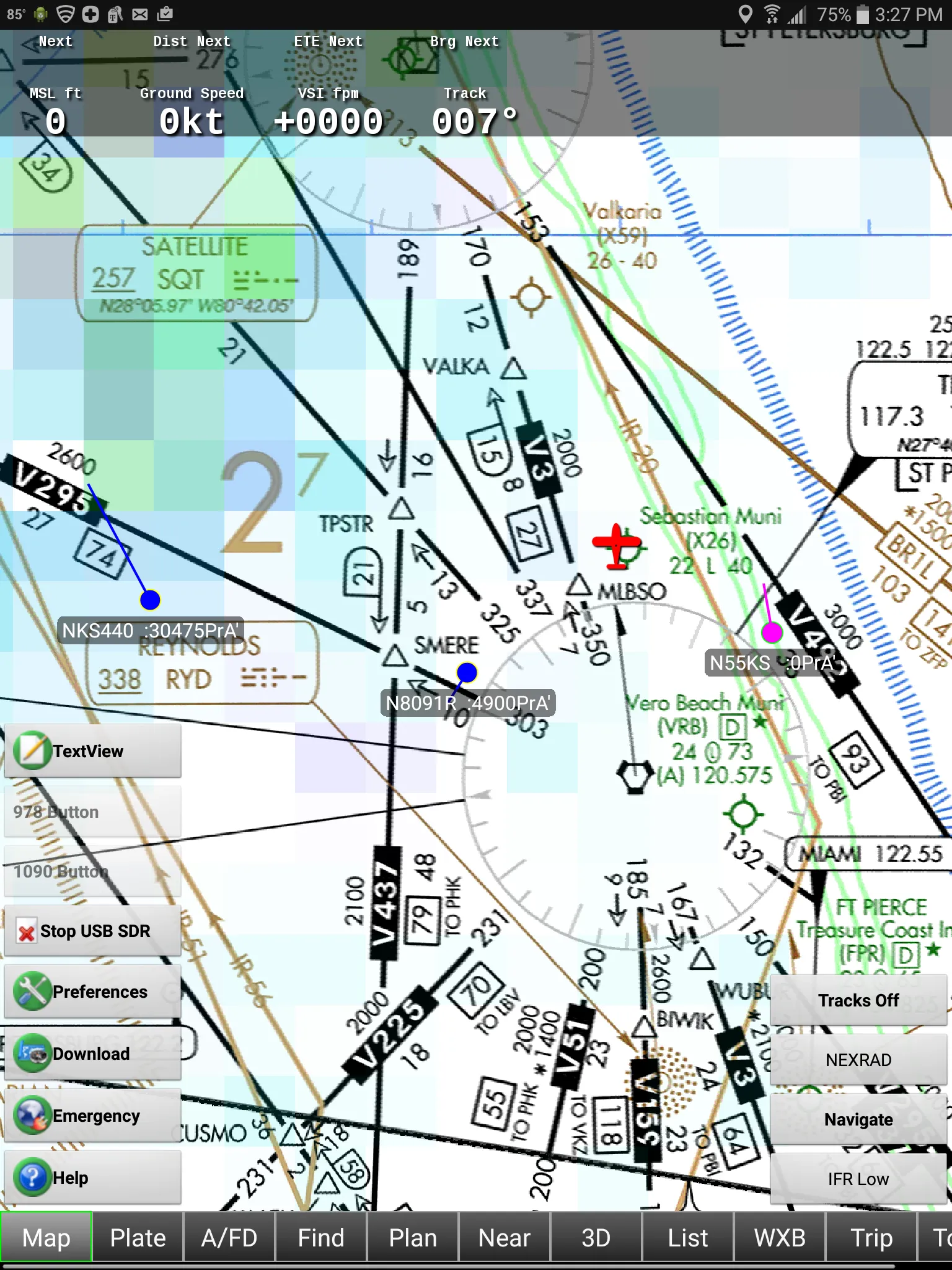 Xradio ADS-B Receiver | Indus Appstore | Screenshot