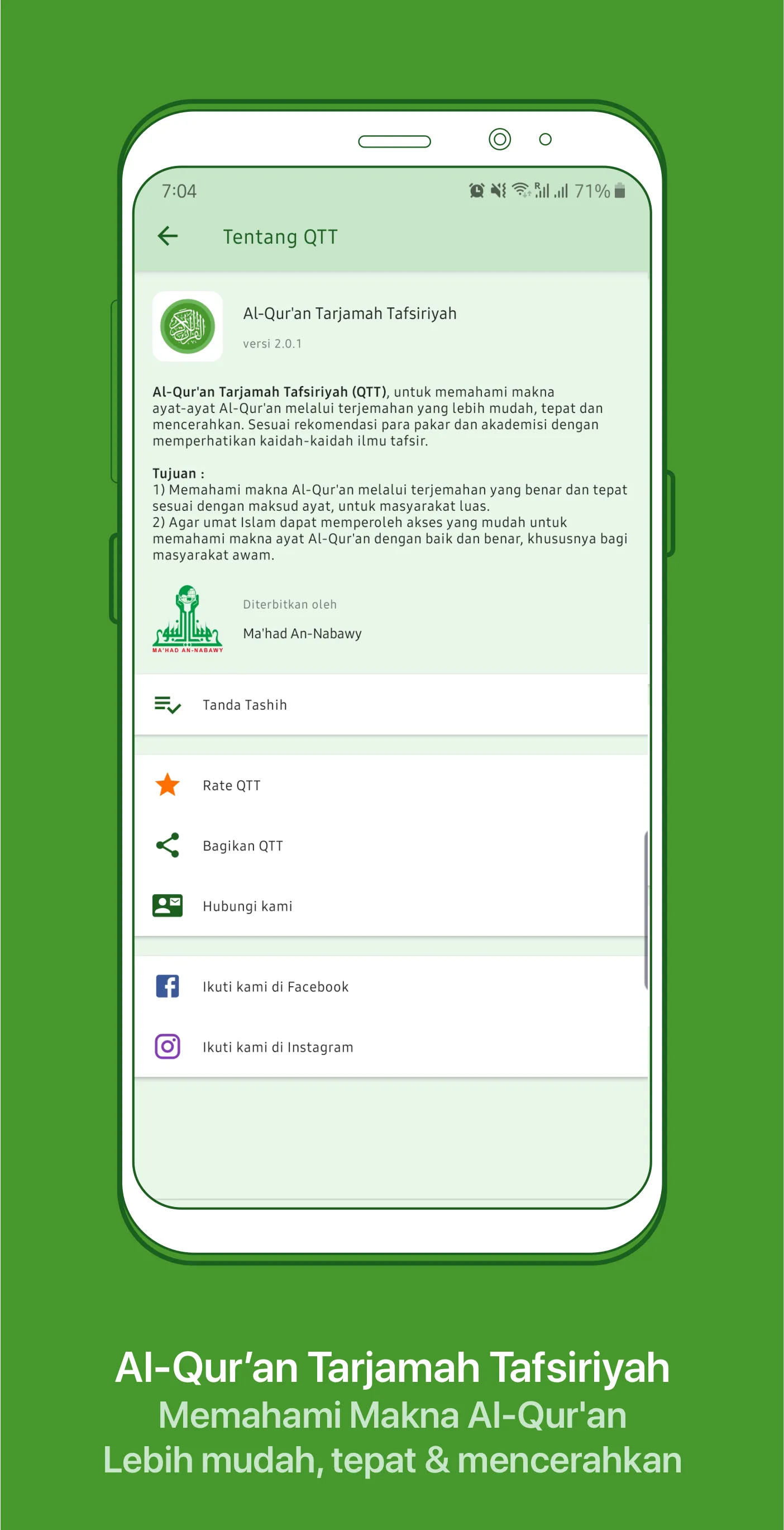 Al-Qur'an Tarjamah Tafsiriyah | Indus Appstore | Screenshot