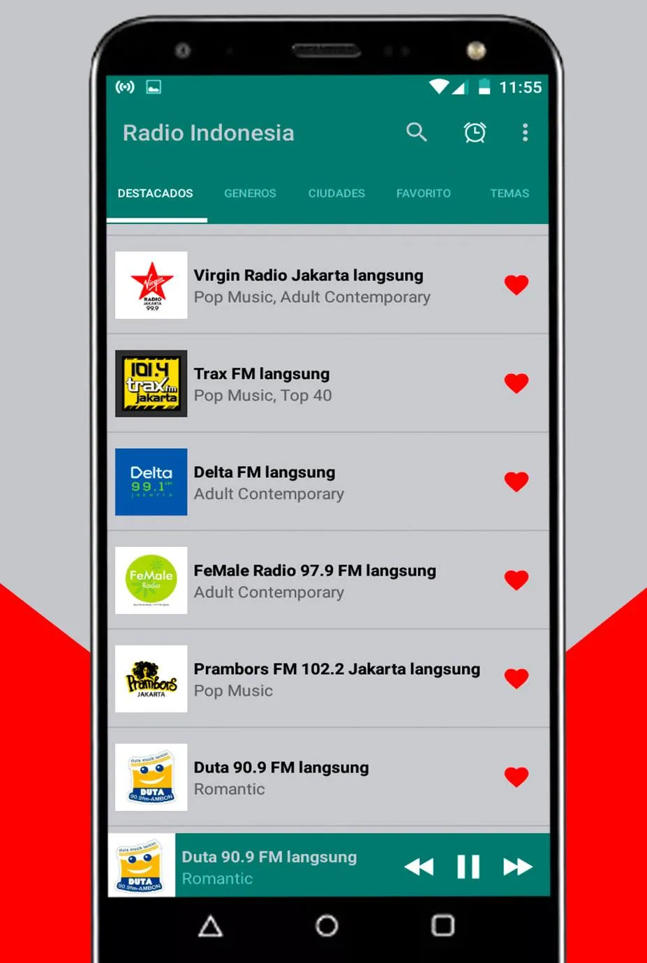 Radio indonesia Online | Indus Appstore | Screenshot