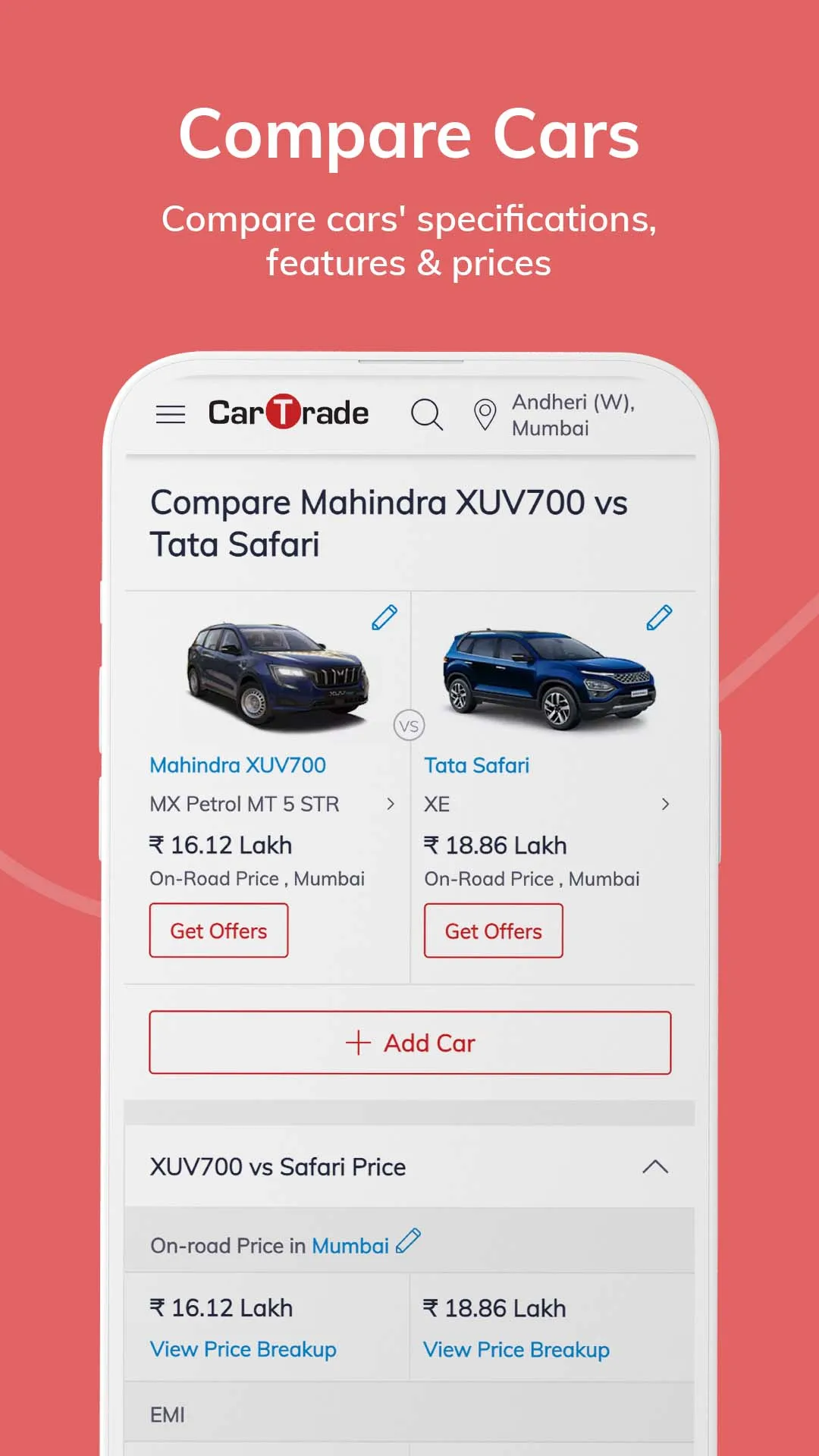 CarTrade - New Cars, Used Cars | Indus Appstore | Screenshot