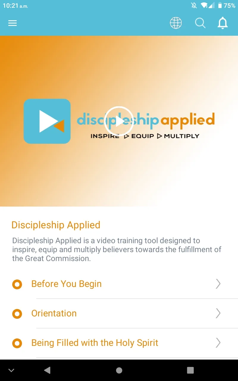 Discipleship Applied | Indus Appstore | Screenshot