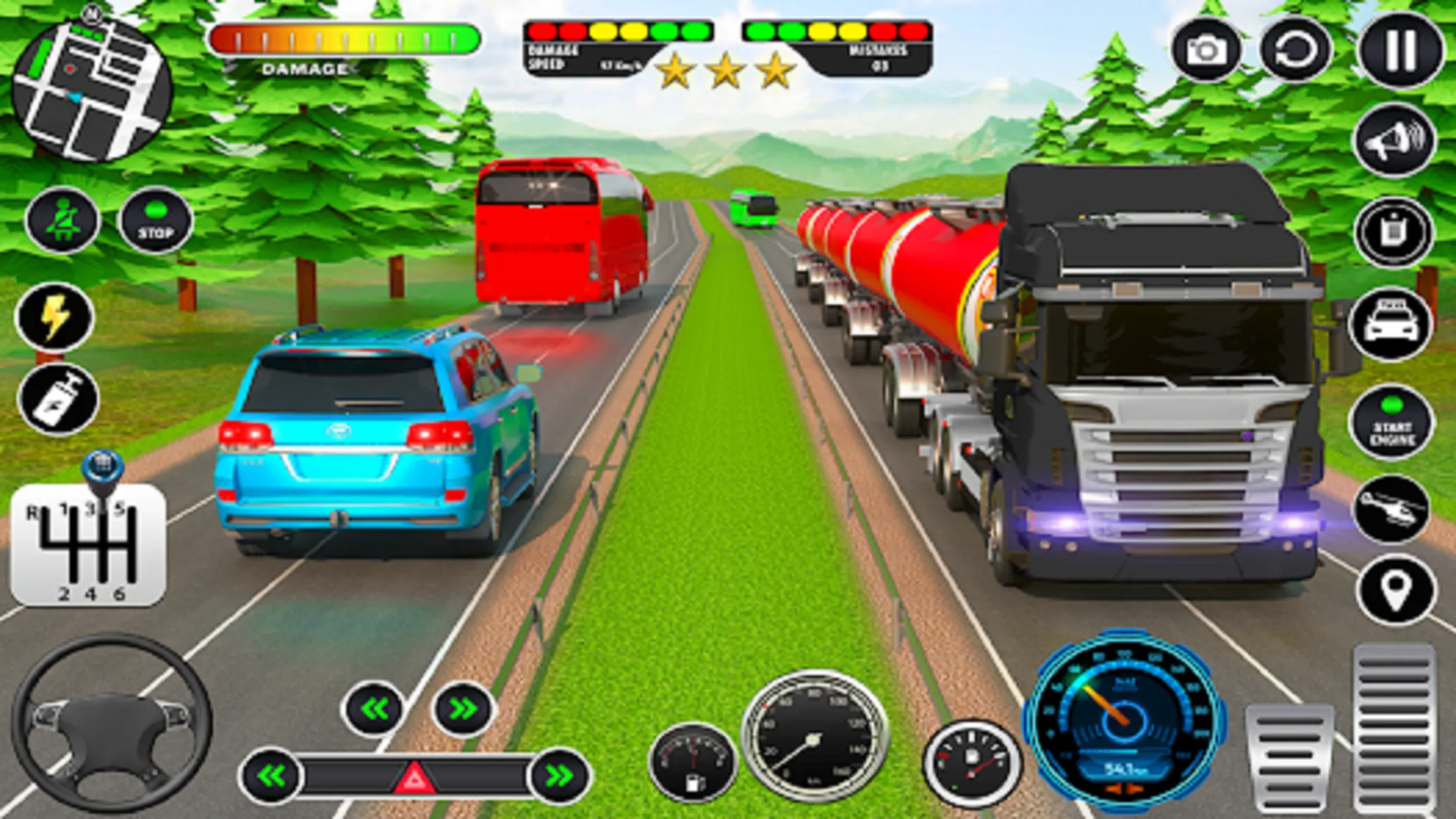 Crazy Truck Transport Car Game | Indus Appstore | Screenshot