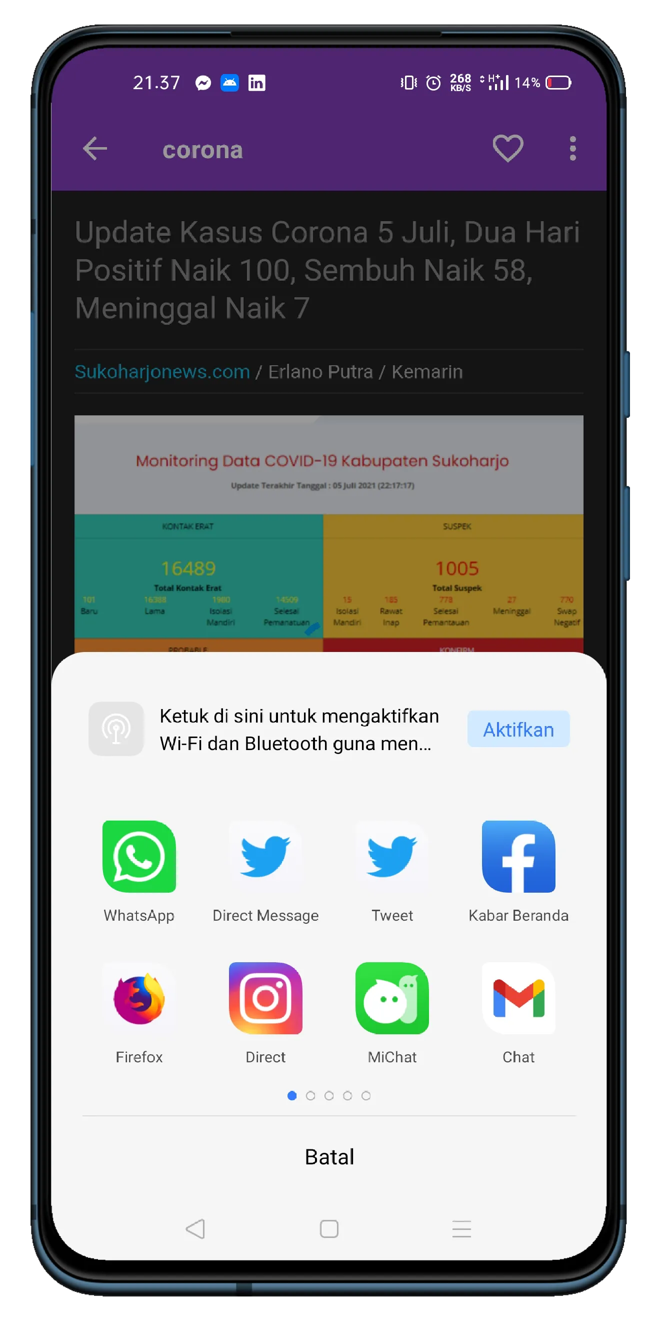 BERITA SOLO RAYA : Berita Kare | Indus Appstore | Screenshot