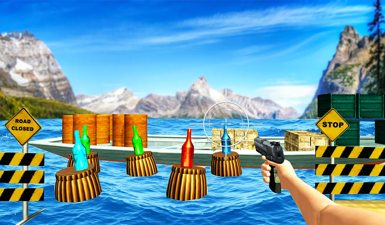 FPS Gun: Bottle Shooting Game | Indus Appstore | Screenshot