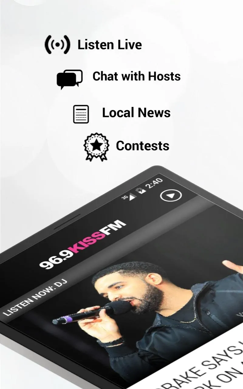 96.9 KISS FM (KXSS) | Indus Appstore | Screenshot