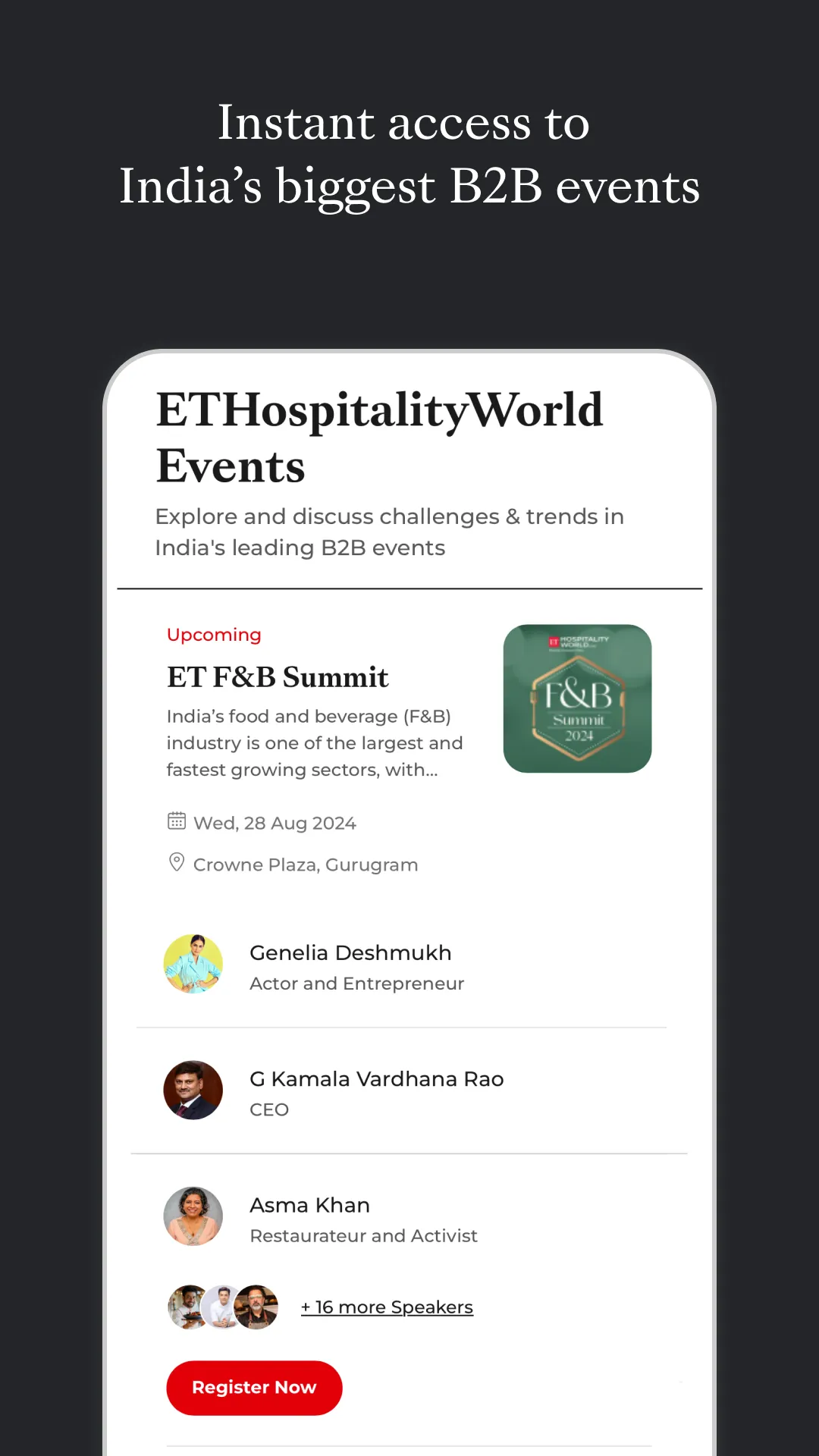 ETHospitalityWorld | Indus Appstore | Screenshot