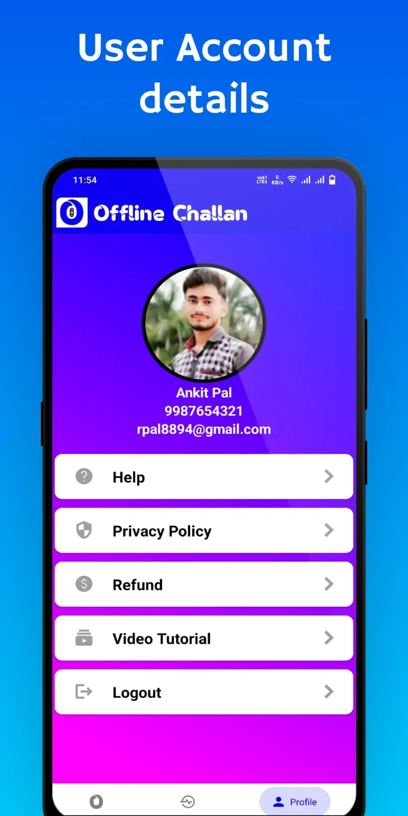 Offline Challan : Pay Challan | Indus Appstore | Screenshot