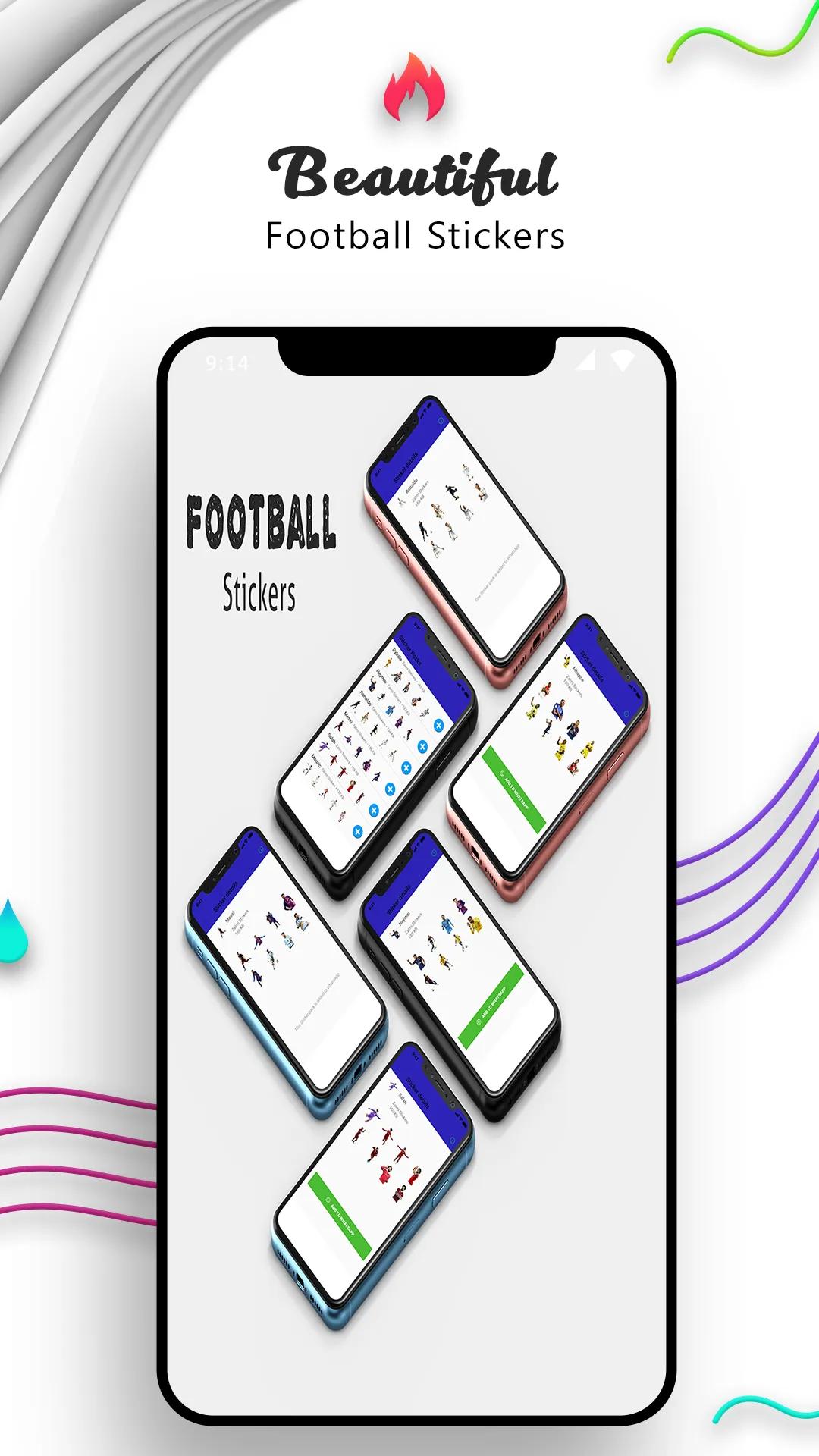 Football Stickers for WhatsApp | Indus Appstore | Screenshot