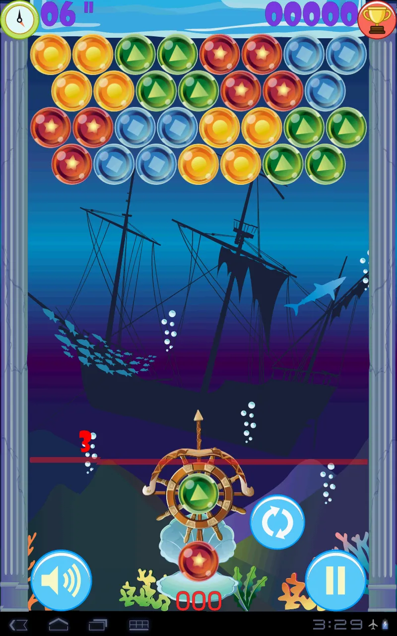 (HD) Ocean Bubble Shooter | Indus Appstore | Screenshot