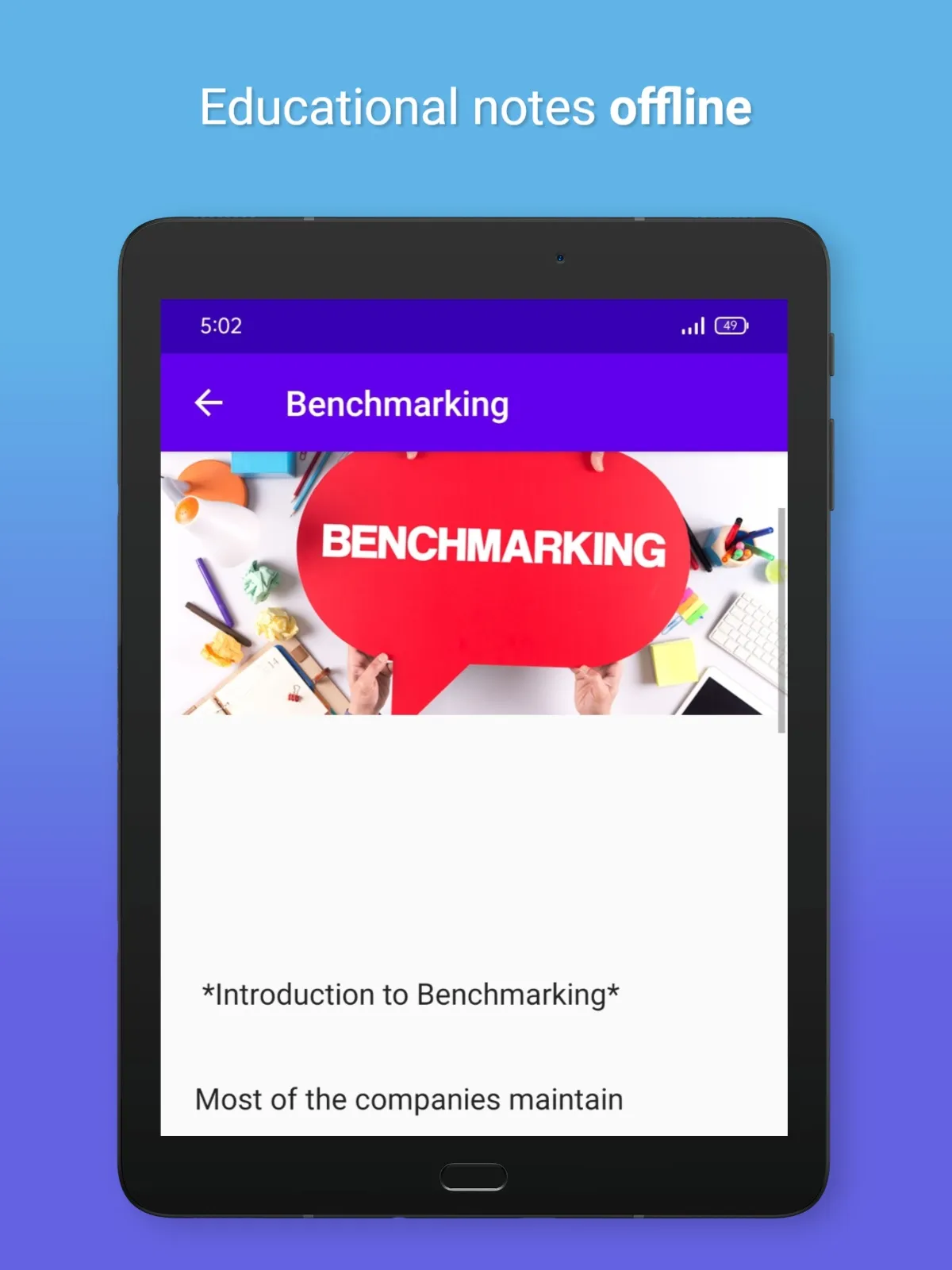 Benchmarking App | Indus Appstore | Screenshot