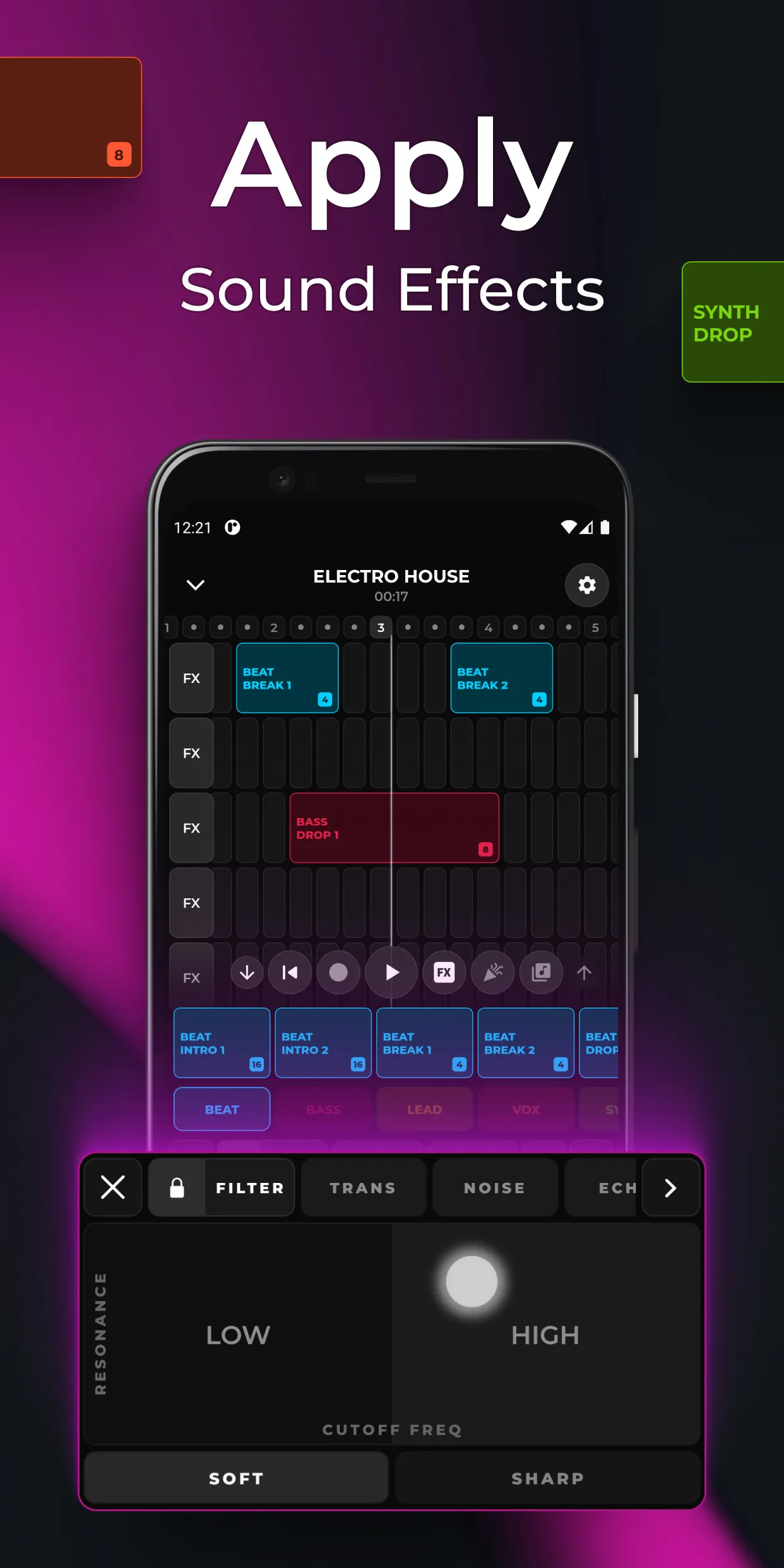 Mixgrid: Music & Beat Maker | Indus Appstore | Screenshot