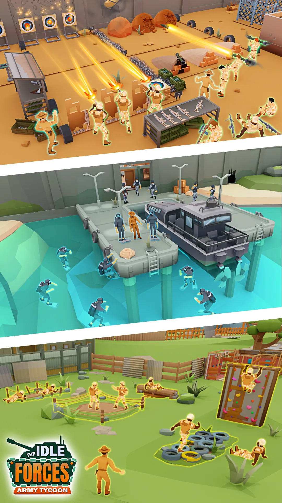 The Idle Forces: Army Tycoon | Indus Appstore | Screenshot