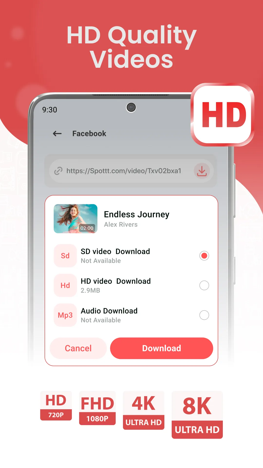 Video Downloader HD Save Video | Indus Appstore | Screenshot