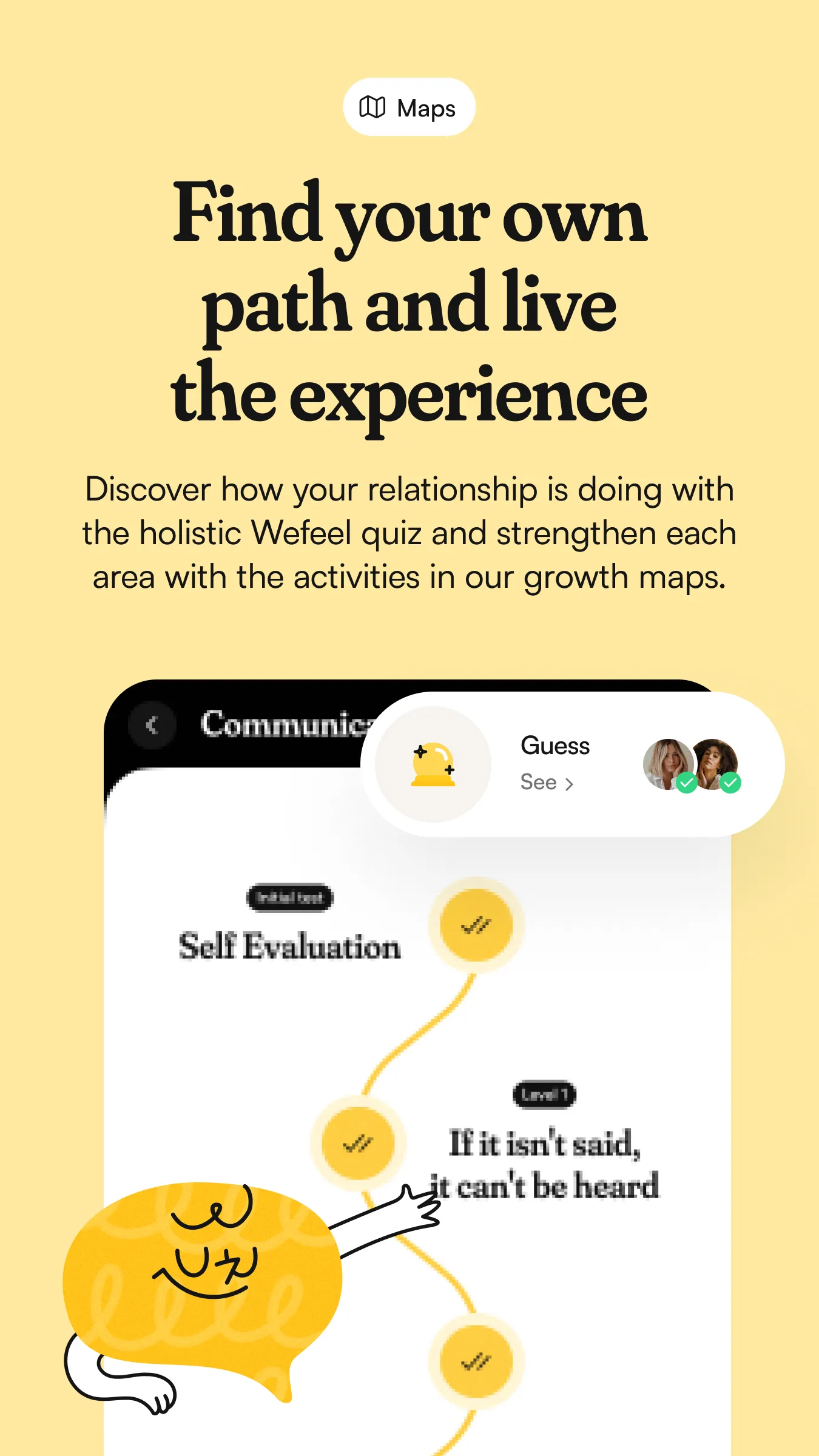 Wefeel: Healthy relationships | Indus Appstore | Screenshot