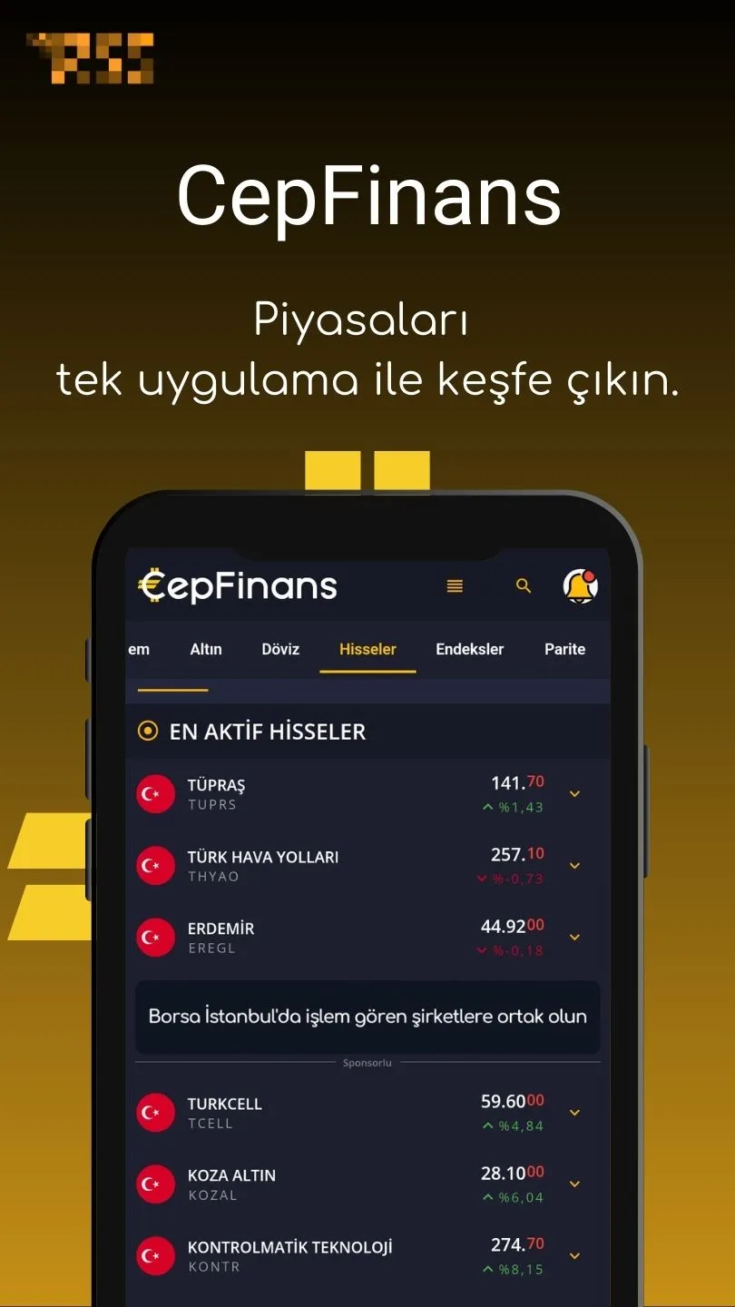 CepFinans: Döviz, Altın, Borsa | Indus Appstore | Screenshot