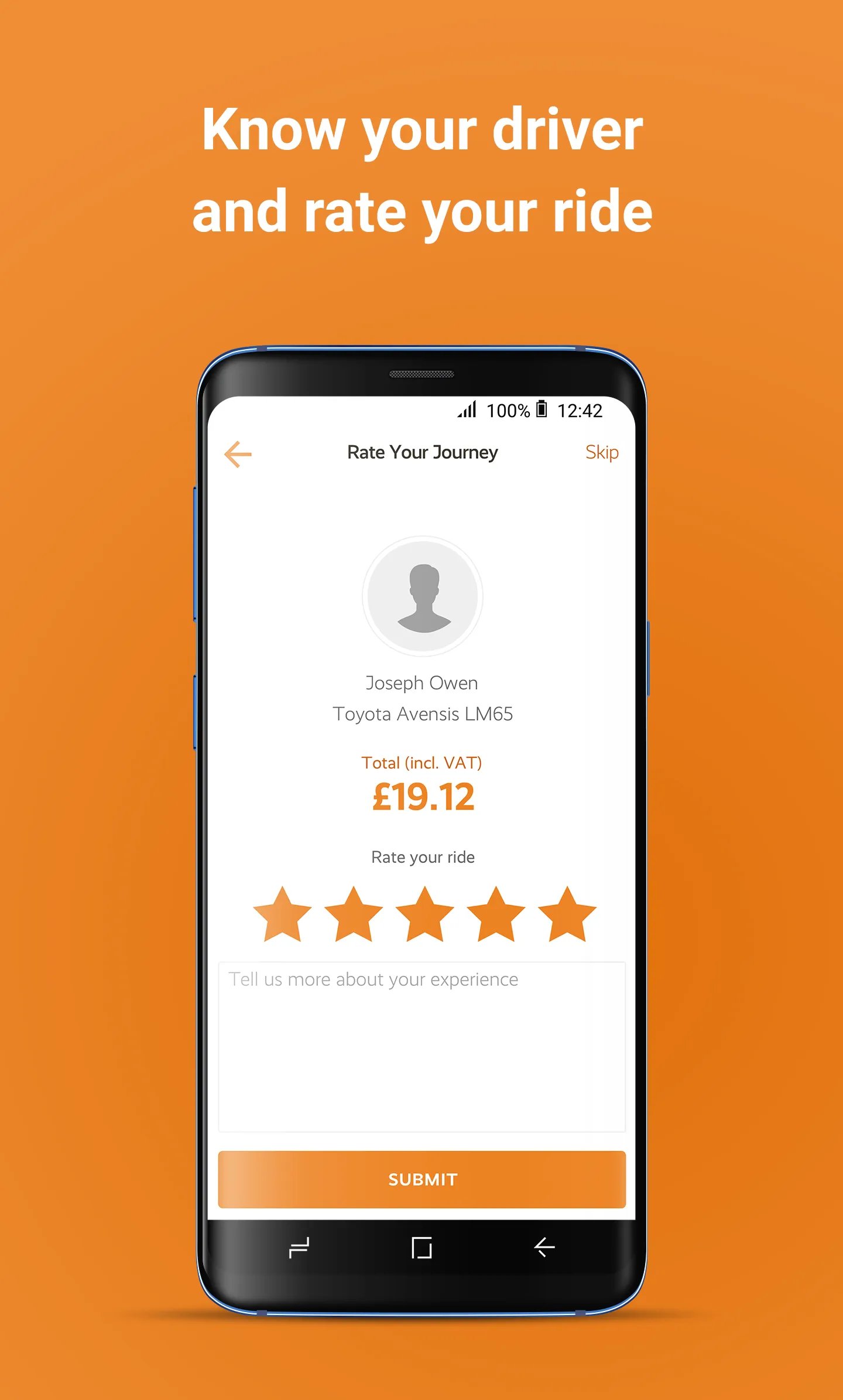 Carrot Cars – London’s Minicab | Indus Appstore | Screenshot