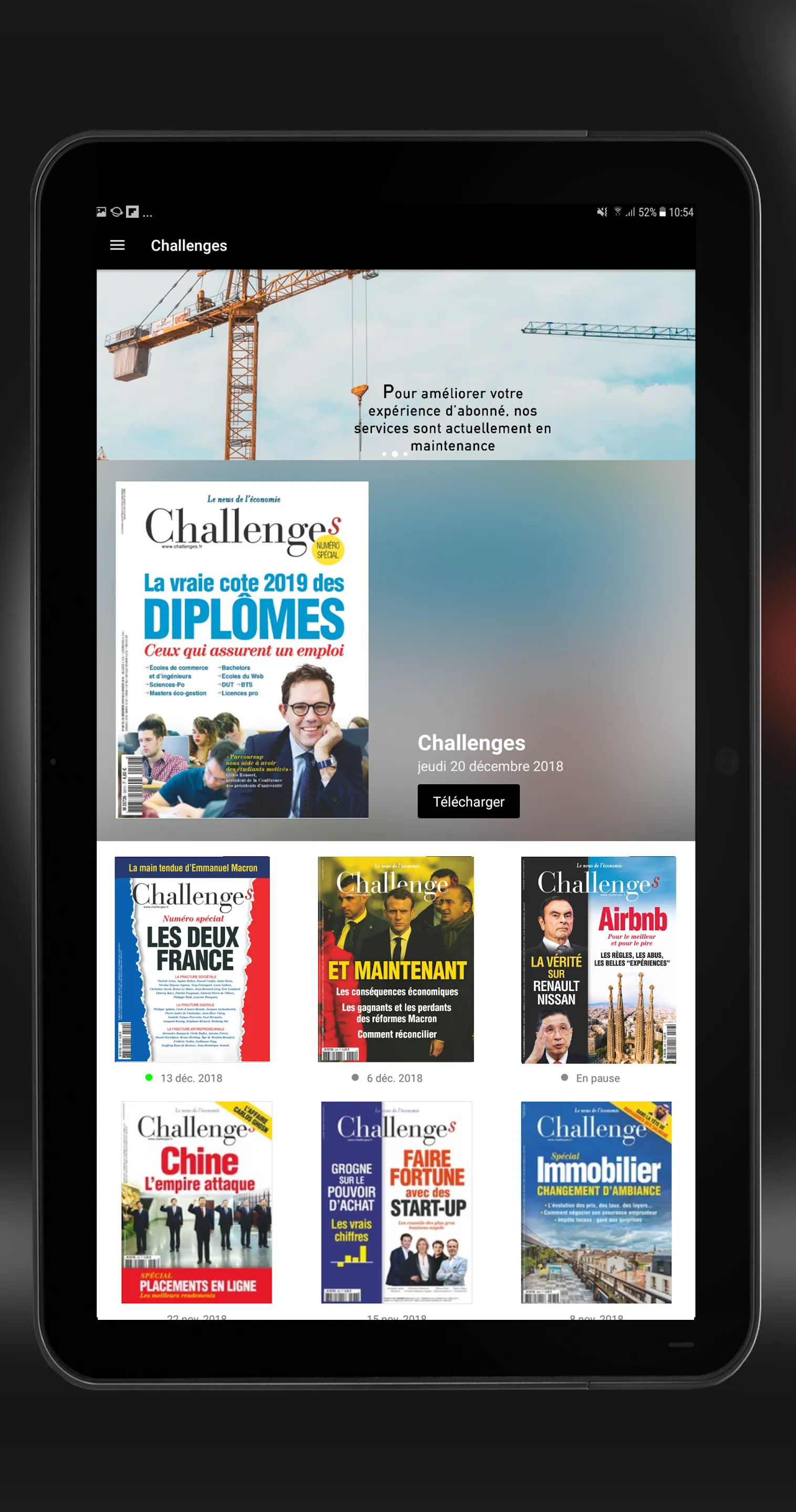 Challenges le magazine | Indus Appstore | Screenshot