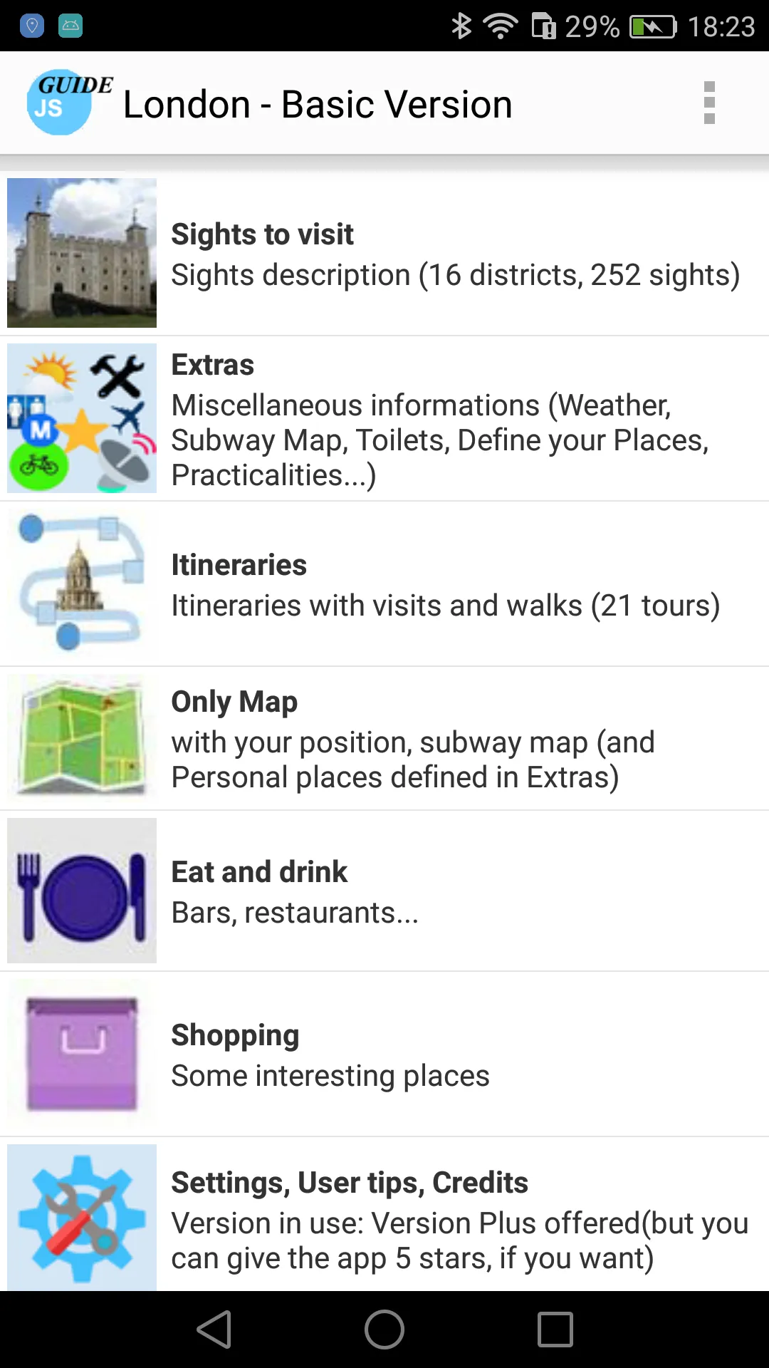 London Guide | Indus Appstore | Screenshot