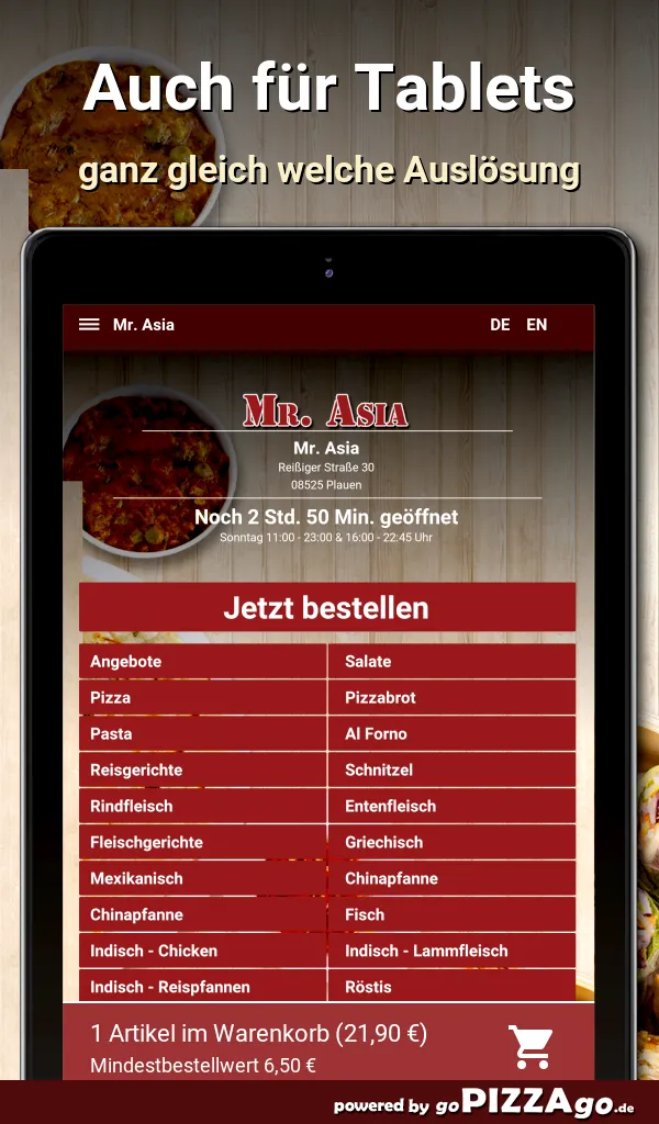 Mr. Asia Plauen | Indus Appstore | Screenshot