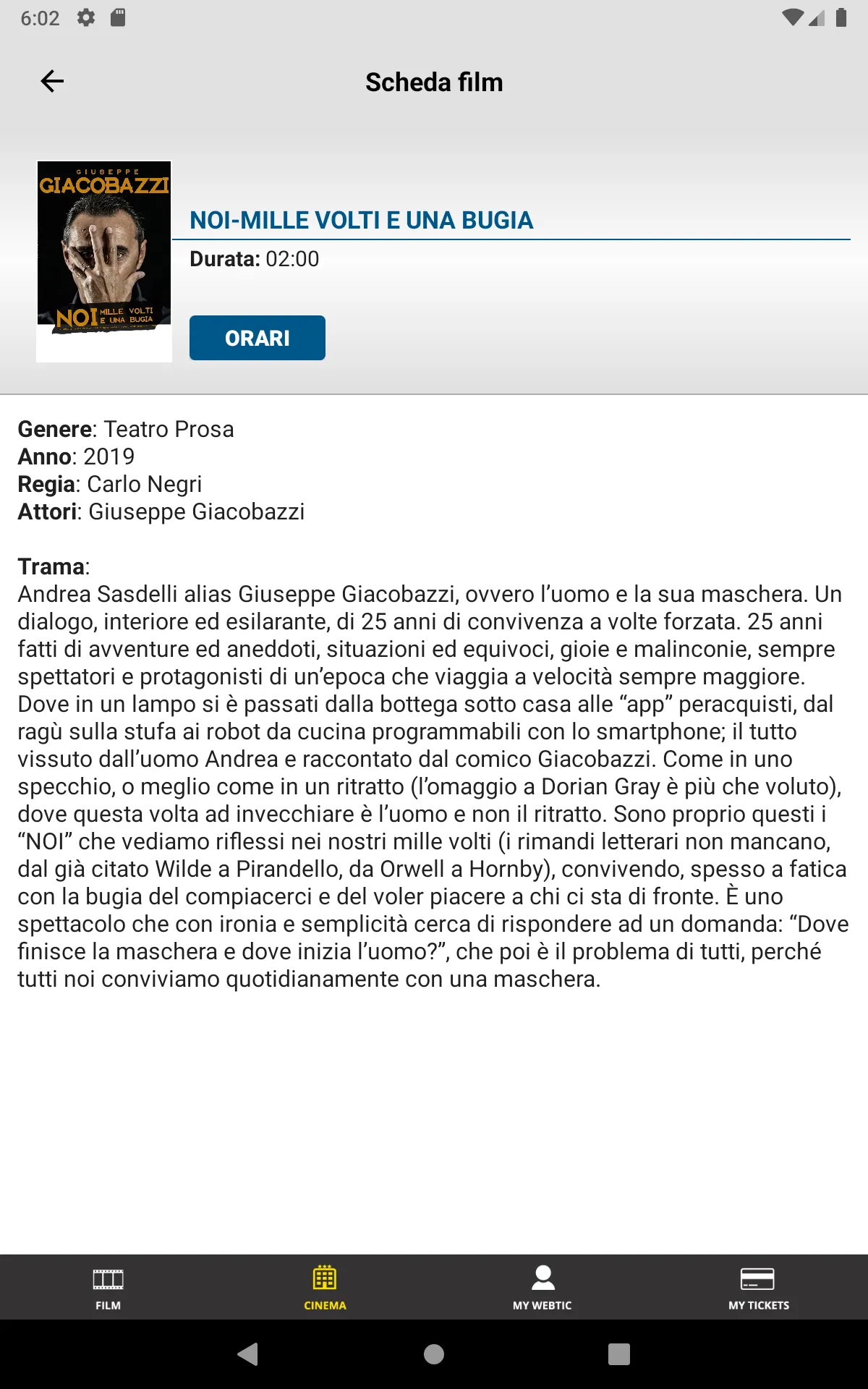 Webtic San Luigi Cineteatro | Indus Appstore | Screenshot