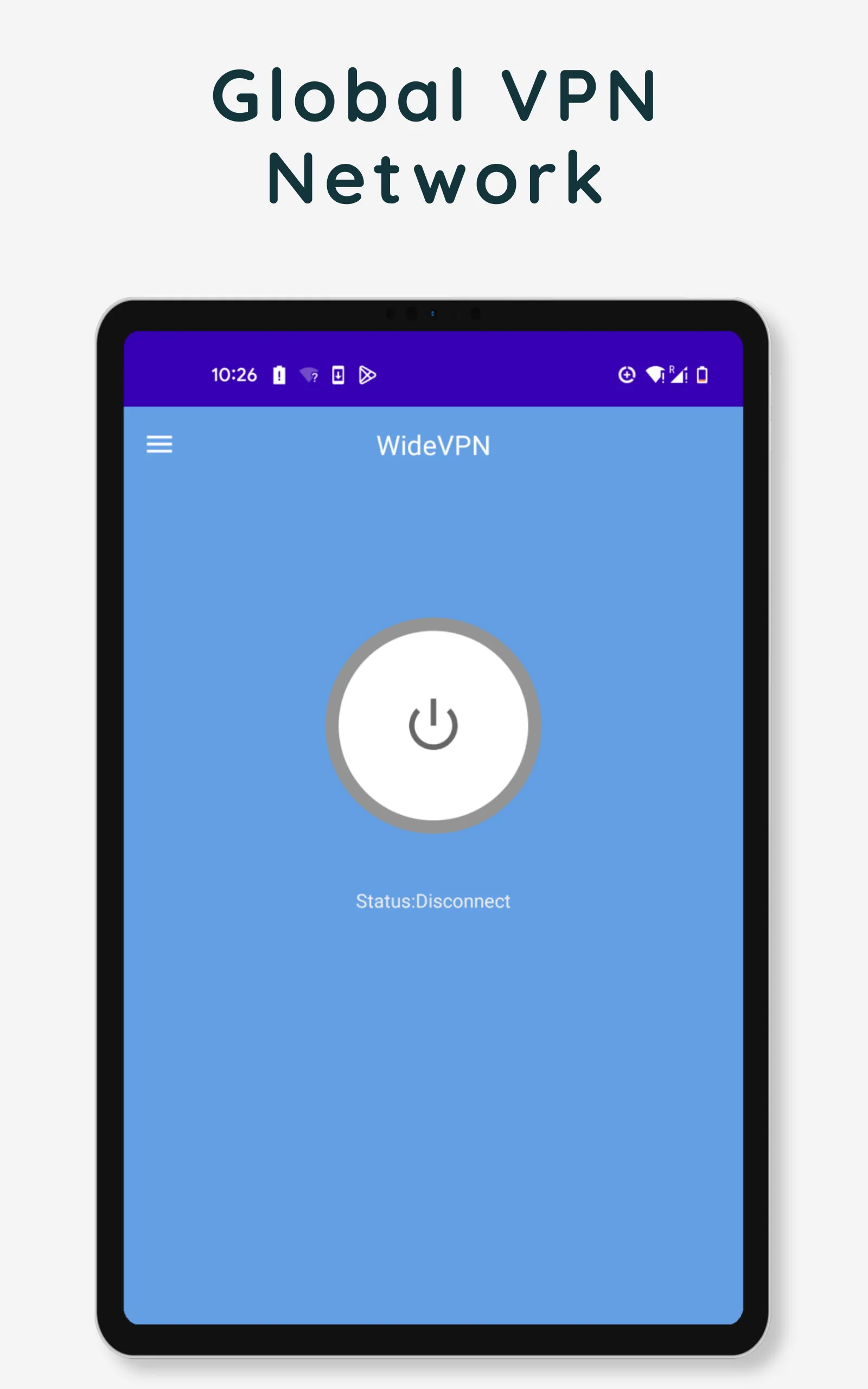 WideVPN -  Private & Fast VPN | Indus Appstore | Screenshot