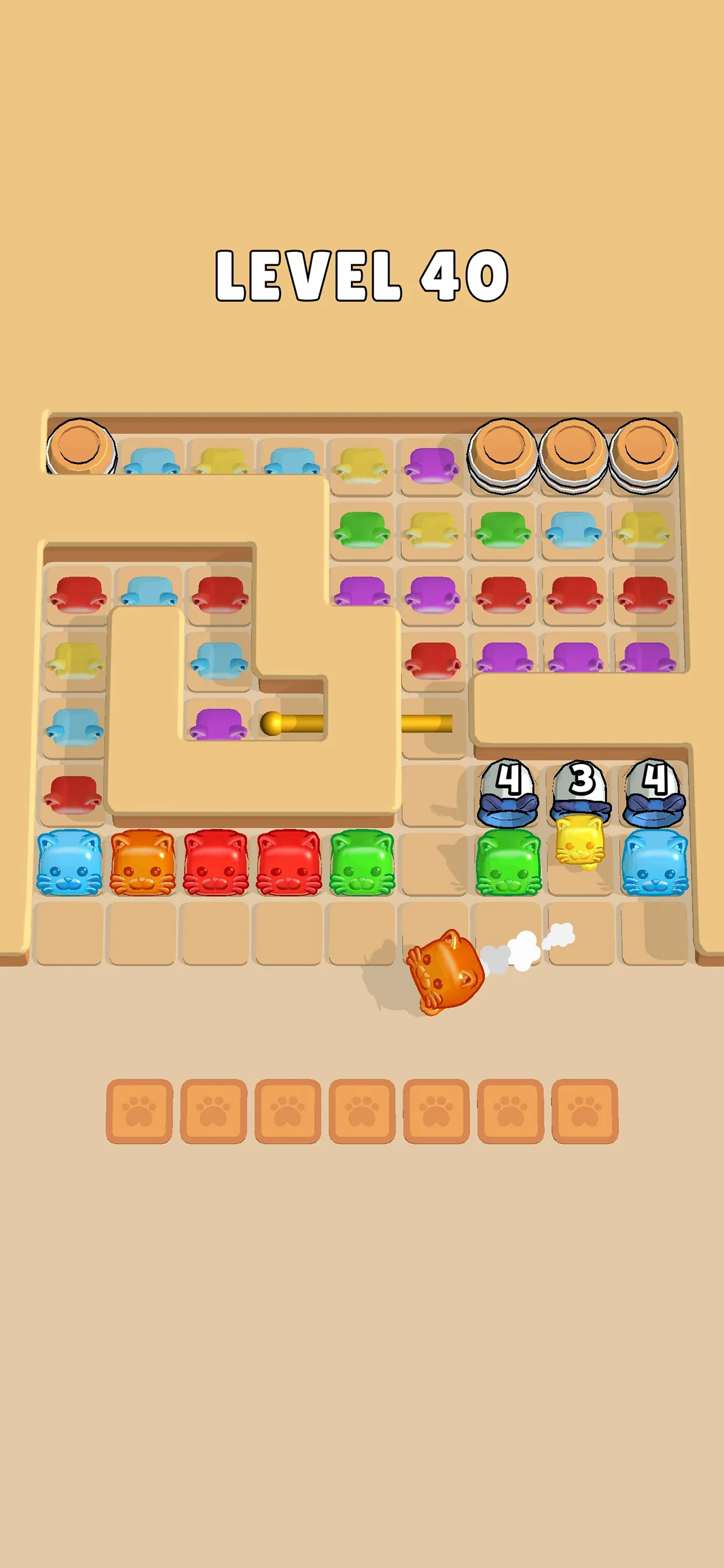 Cat Jam 3D: Block Match Game | Indus Appstore | Screenshot