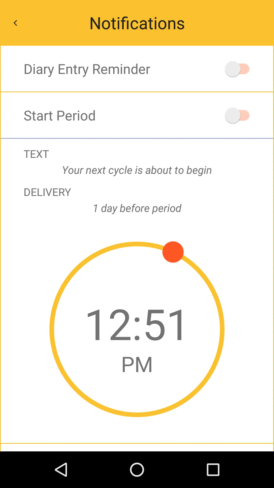 Teen Period Tracker | Indus Appstore | Screenshot