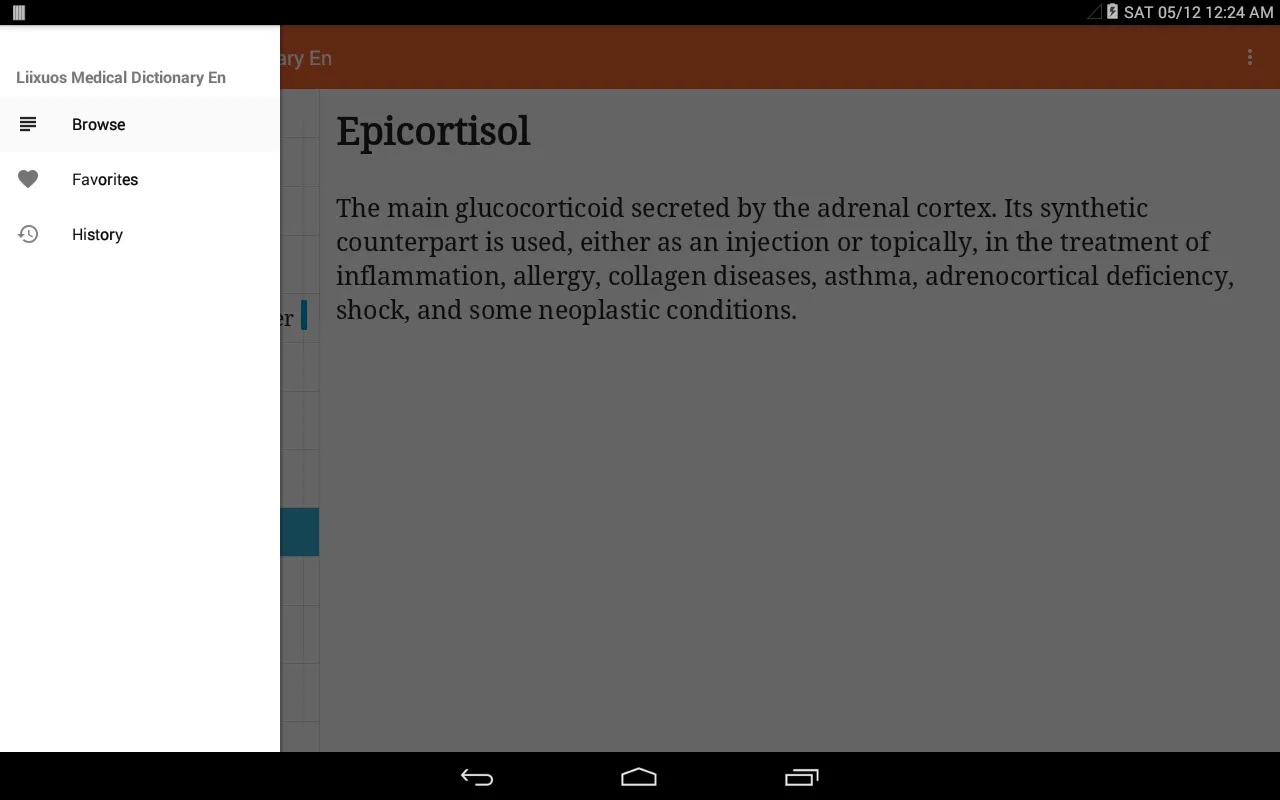 Liixuos Medical Dictionary En | Indus Appstore | Screenshot