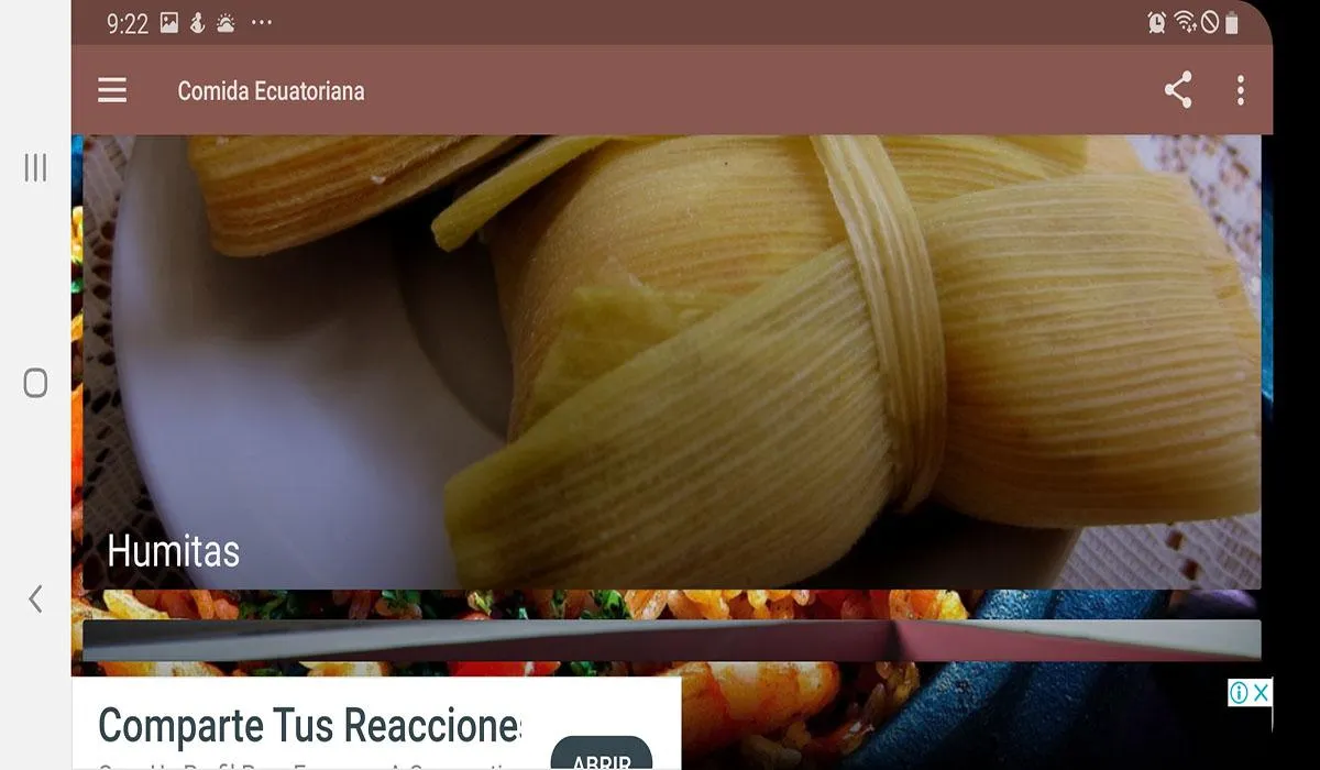 Comida Ecuatoriana, Recetario | Indus Appstore | Screenshot