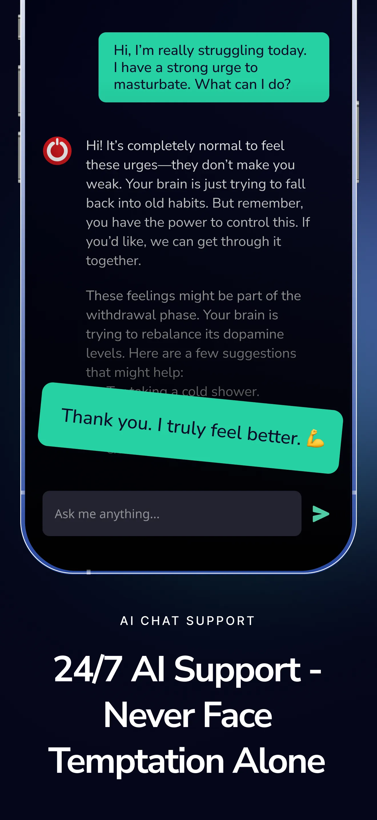 QuitBuddy: No Nut - Quit Porn | Indus Appstore | Screenshot