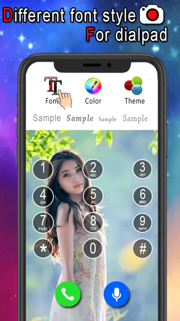 Photo Phone Keyboard Dialer | Indus Appstore | Screenshot