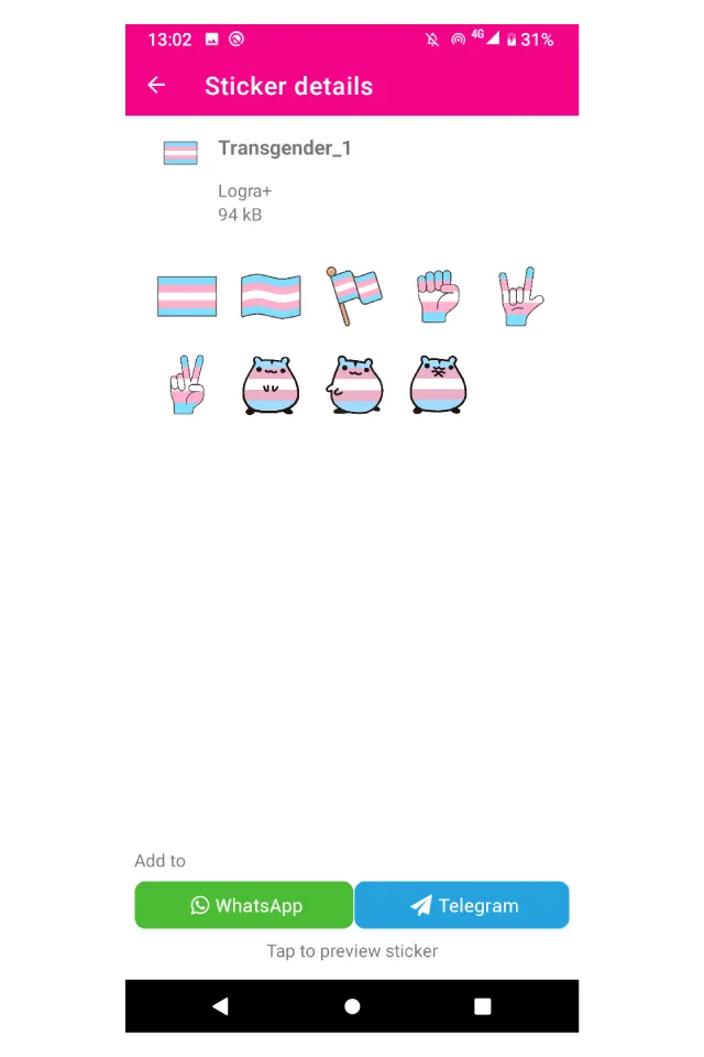 LGBT Stickers | Indus Appstore | Screenshot