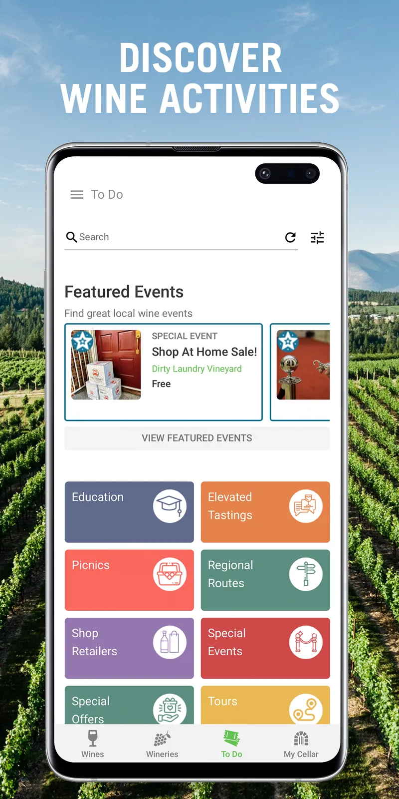 Wines of BC Explorer | Indus Appstore | Screenshot