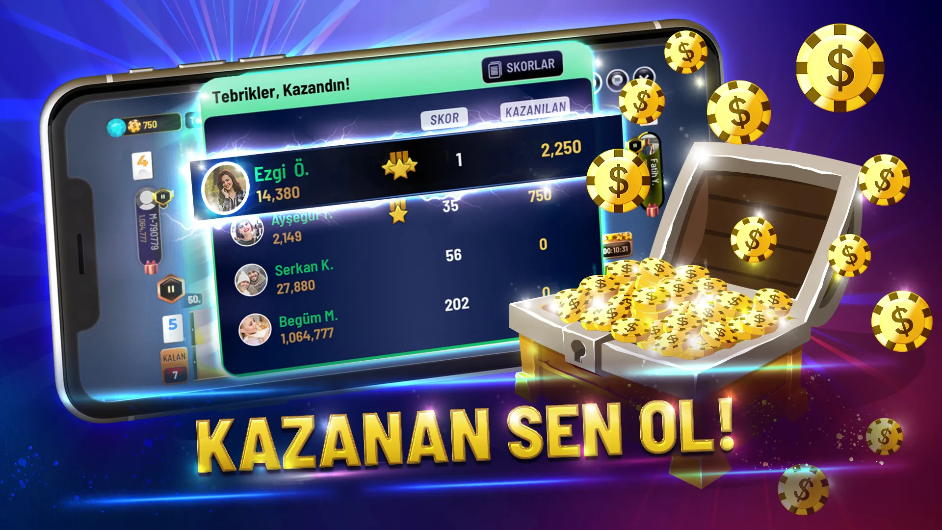 101 Yüzbir Okey Elit | Indus Appstore | Screenshot