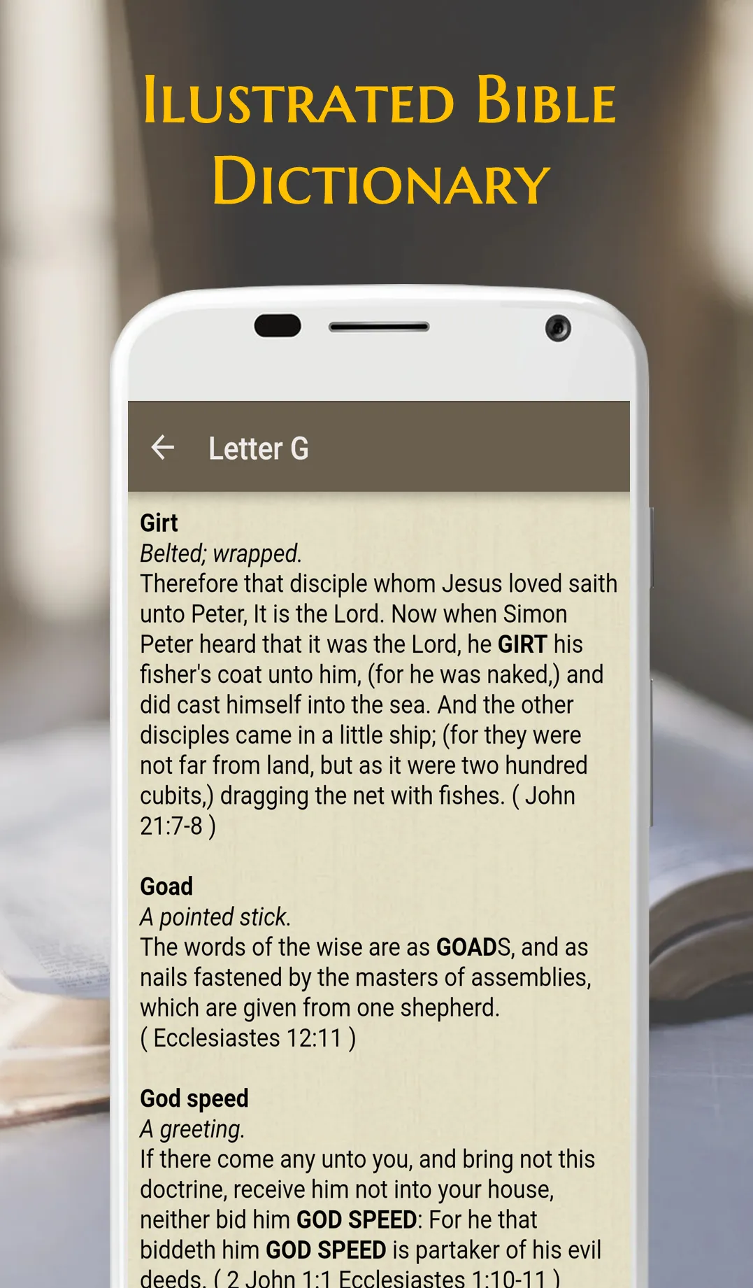 Ilustrated Bible Dictionary | Indus Appstore | Screenshot