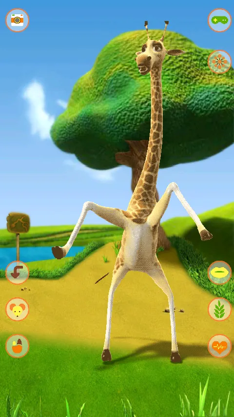 Talking Giraffe | Indus Appstore | Screenshot